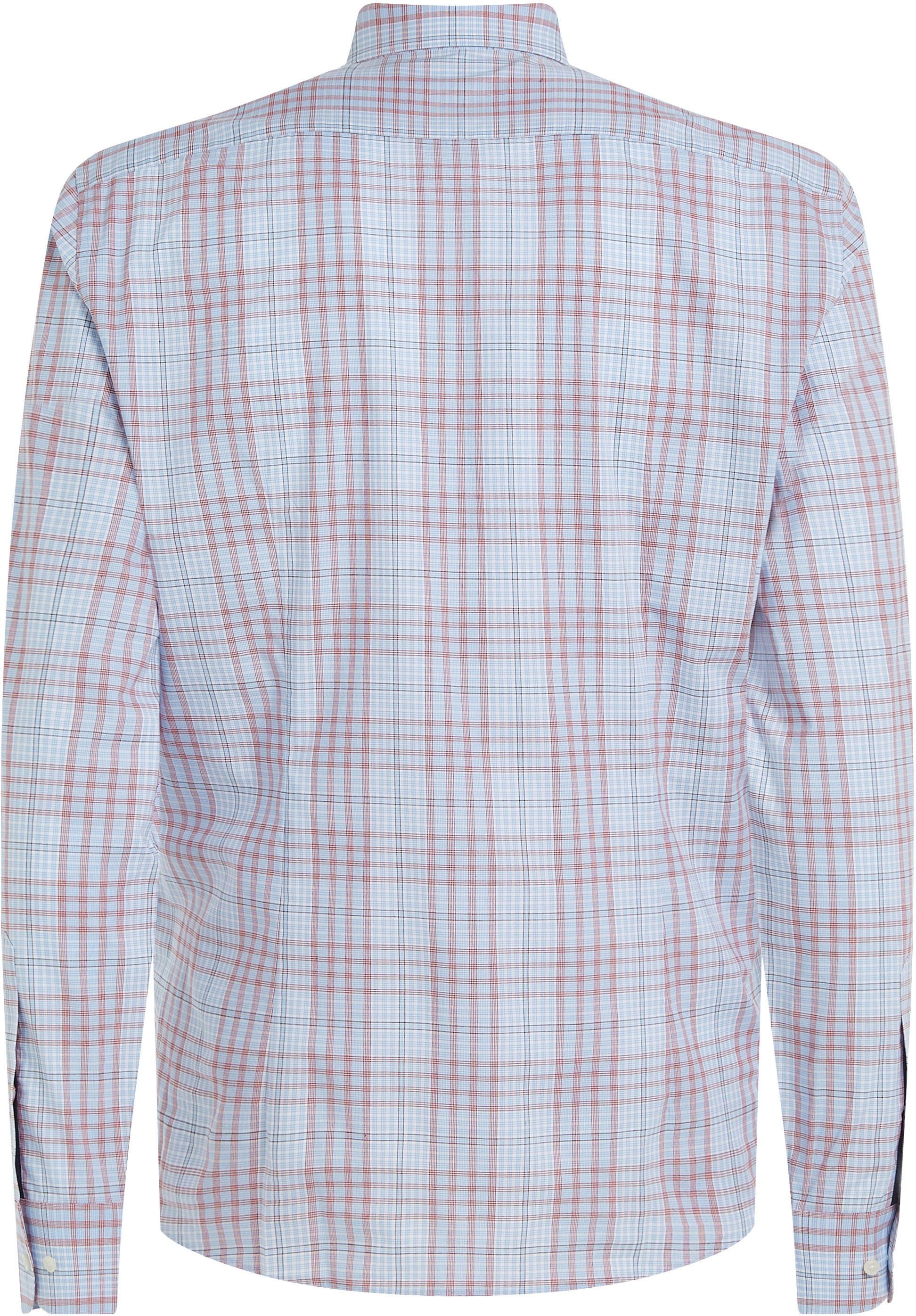 Tommy Hilfiger TAILORED Overhemd met lange mouwen CL STRETCH GLEN CHECK SF SHIRT