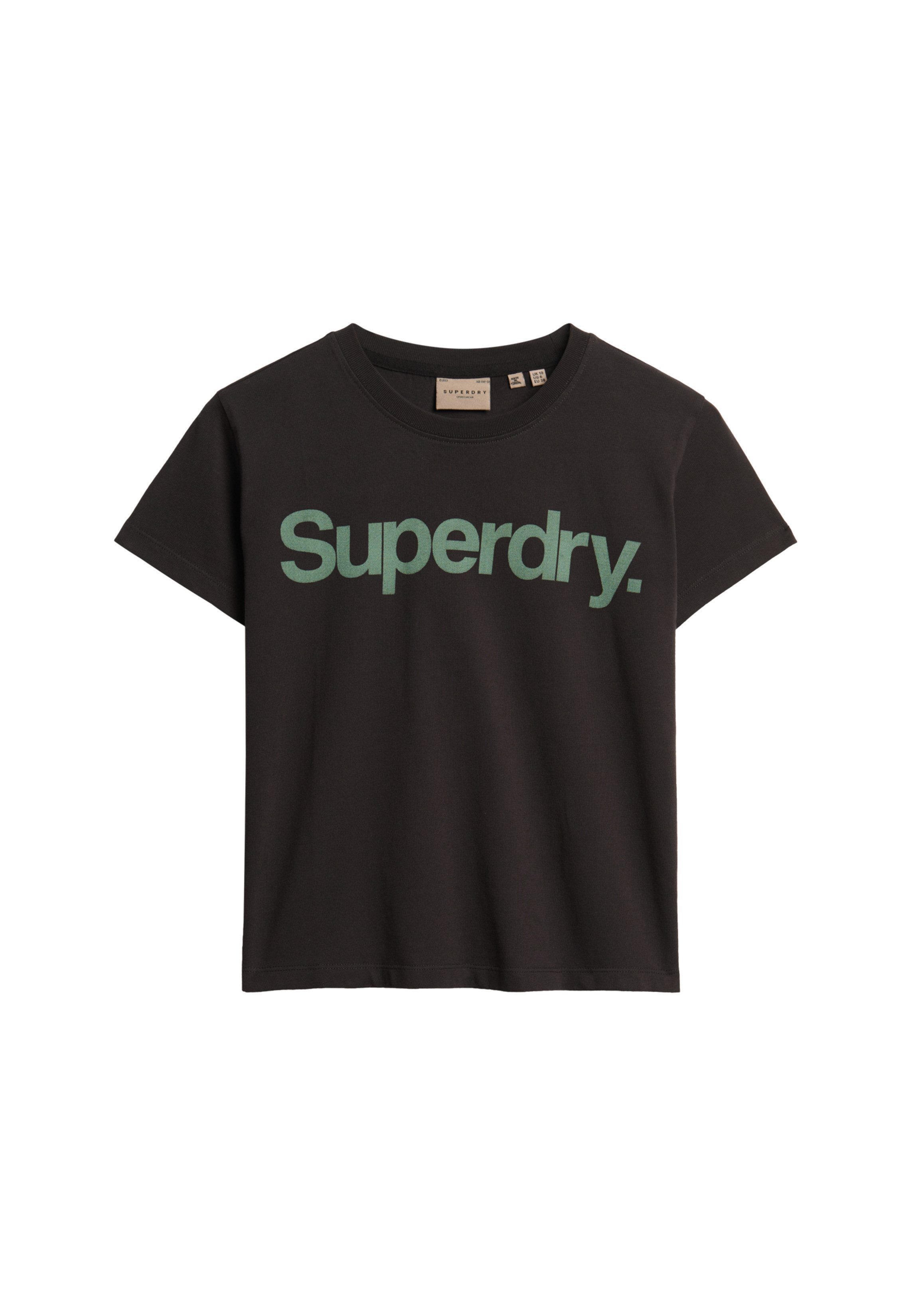 Superdry Shirt met korte mouwen CORE LOGO CITY FITTED TEE