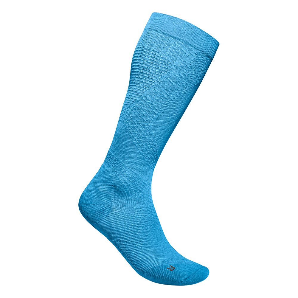 Bauerfeind Compressiekousen Run Ultralight Compression Socks dames sokken maat 38-40 blauw