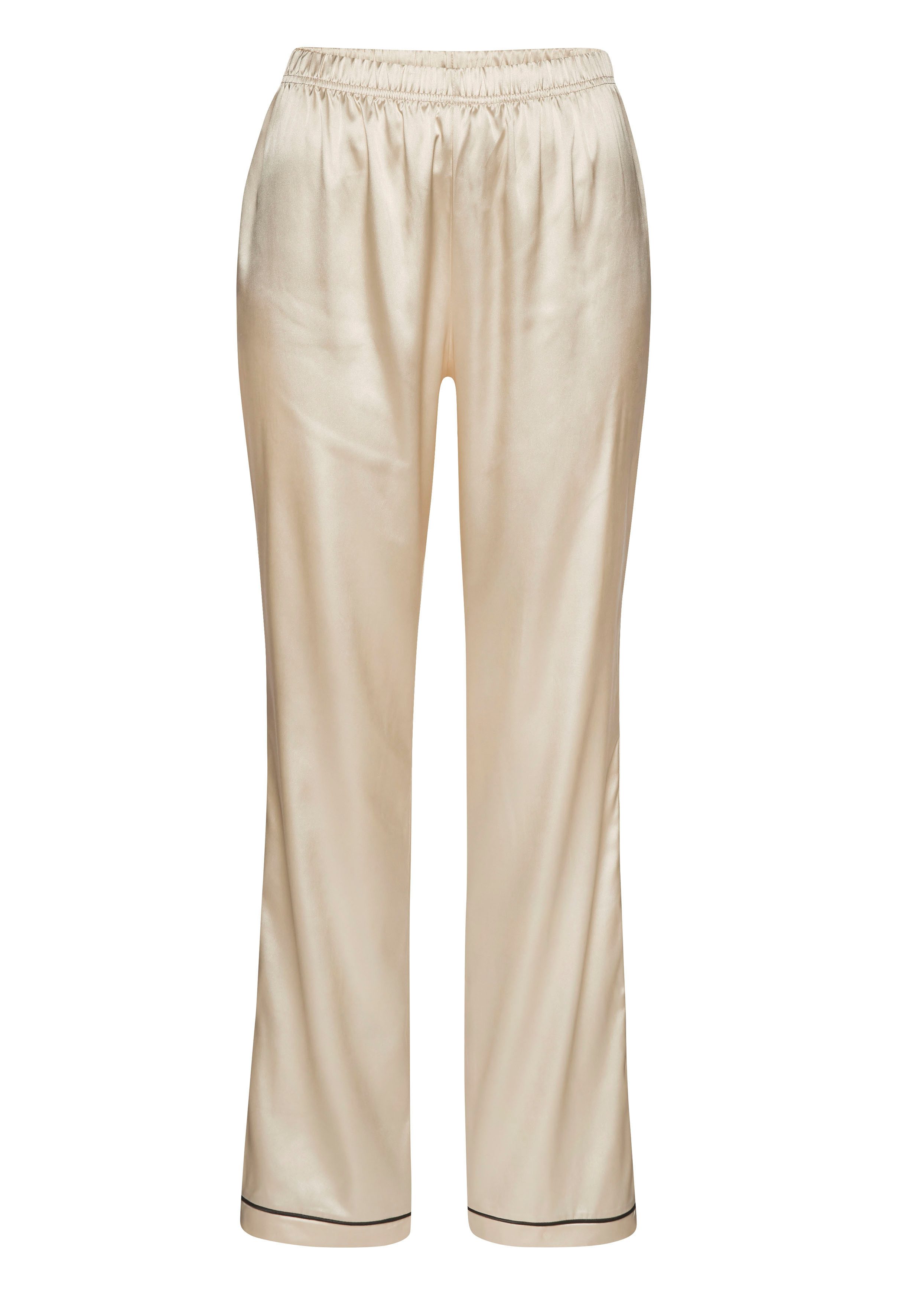 Bruno Banani Pyjama met contrasterende paspel-details (2-delig 1 stuk)