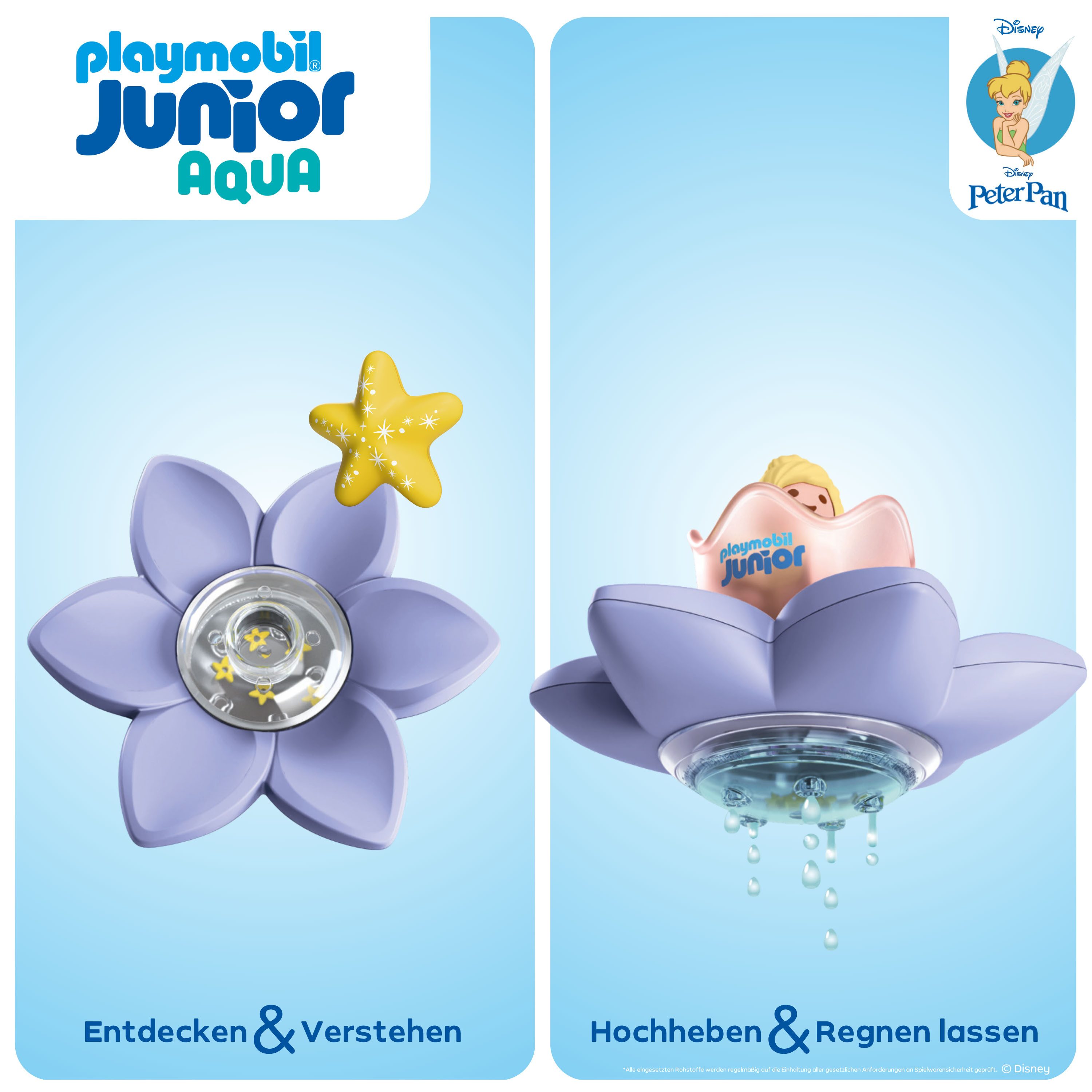 Playmobil® Constructie-speelset Tinkerbells magische Feen-Schwimmblume (71772), JUNIOR & Disney (4-delig)