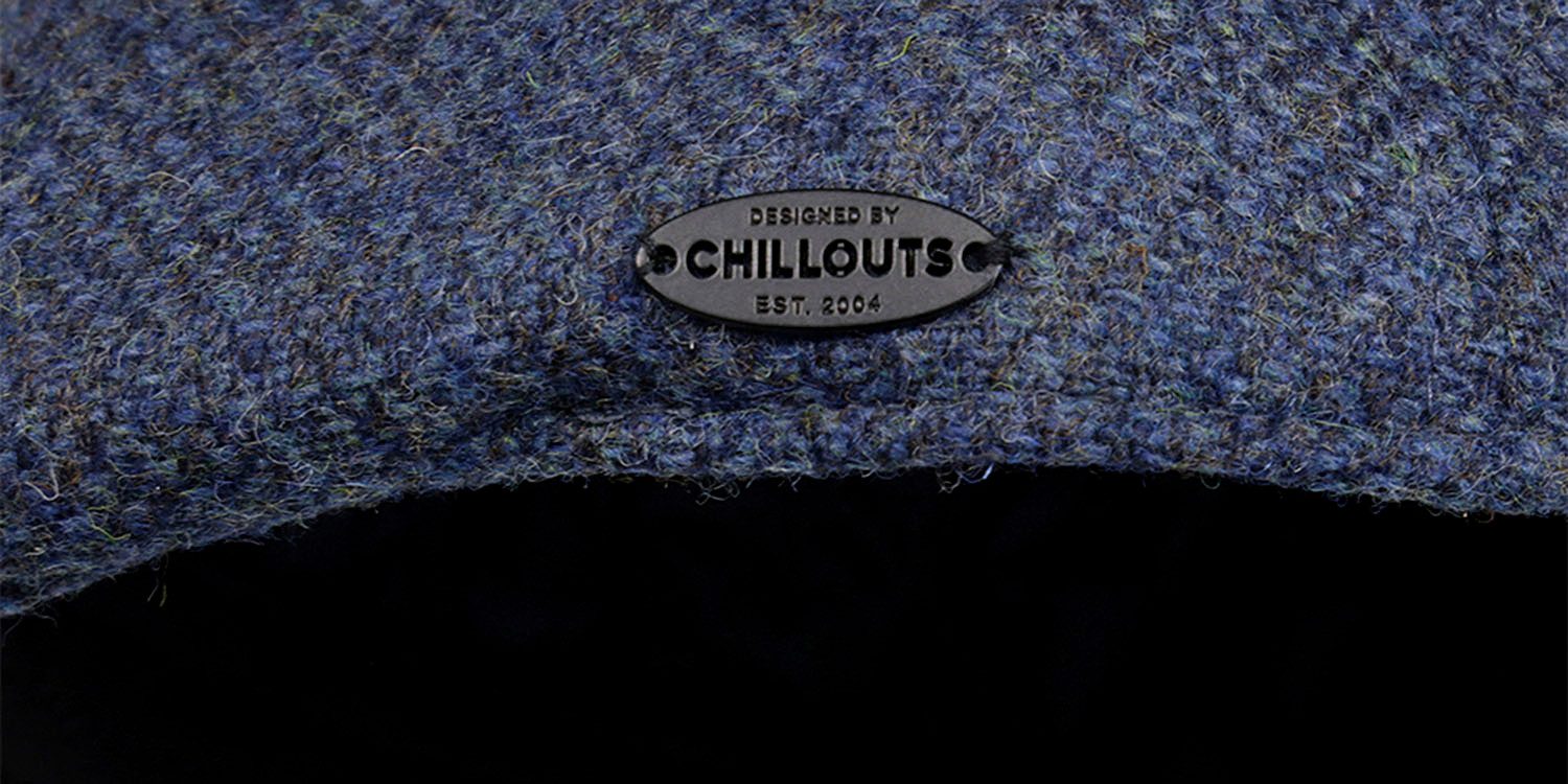 chillouts Flat cap Leopold Hat met licht gebogen klep