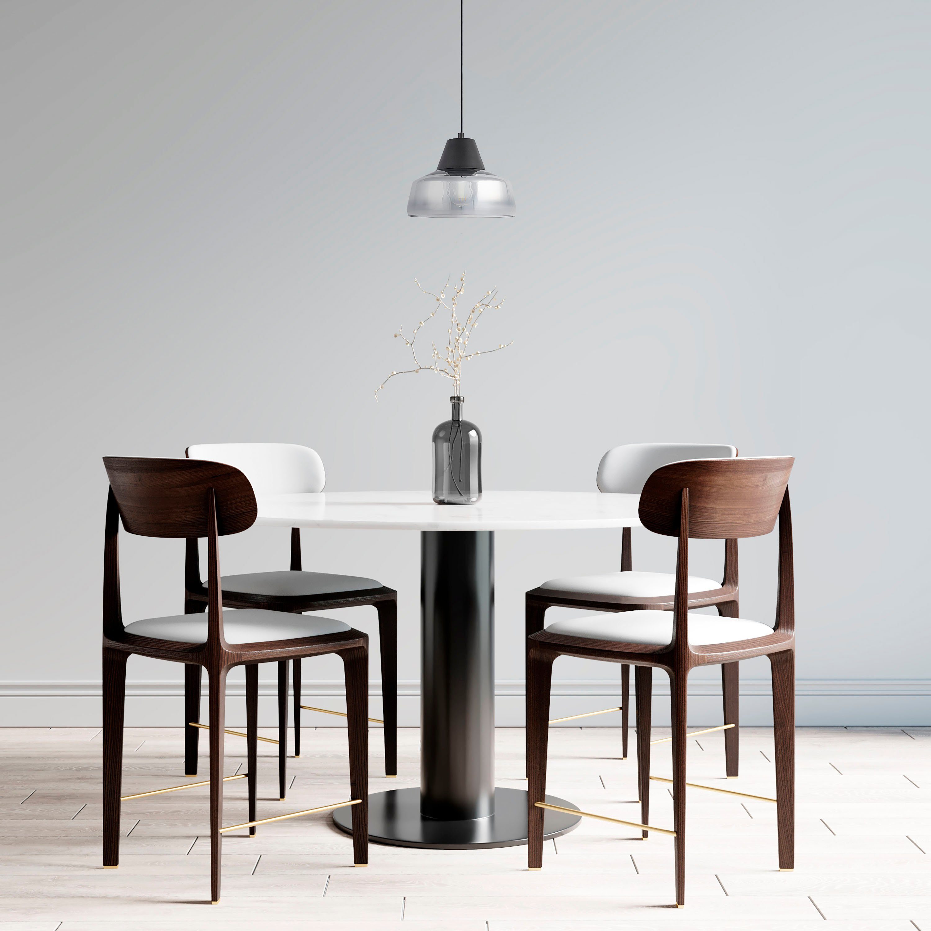 Paco Home Hanglamp Diara Glas eetkamer lamp hanglamp modern vintage industrieel E27