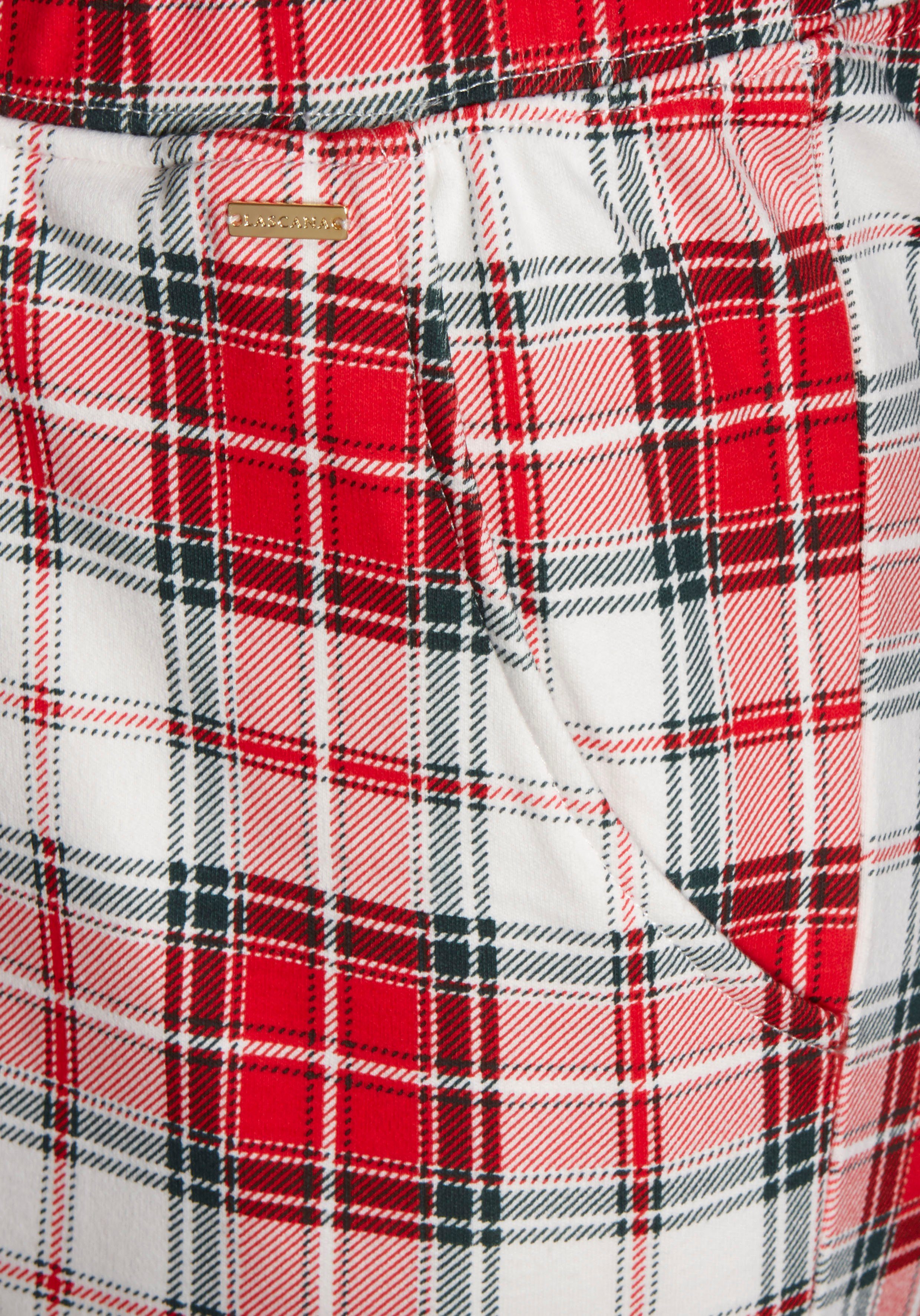 Lascana Pyjamabroek met geruit patroon