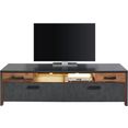 helvetia meble tv-meubel buffallo breedte 187 cm zwart