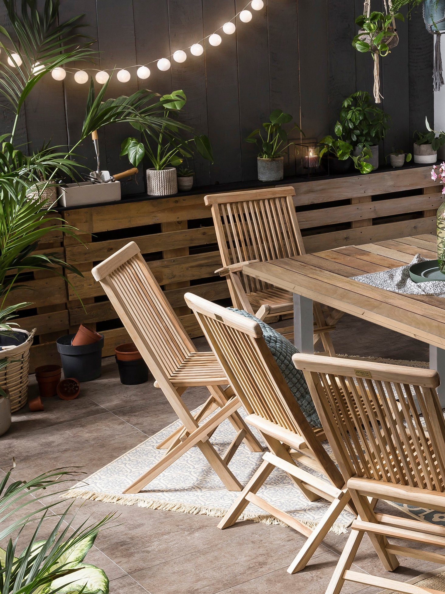 Home affaire Eettafel Aletsch gemaakt van onbehandeld hout, gerecycled steigerhout
