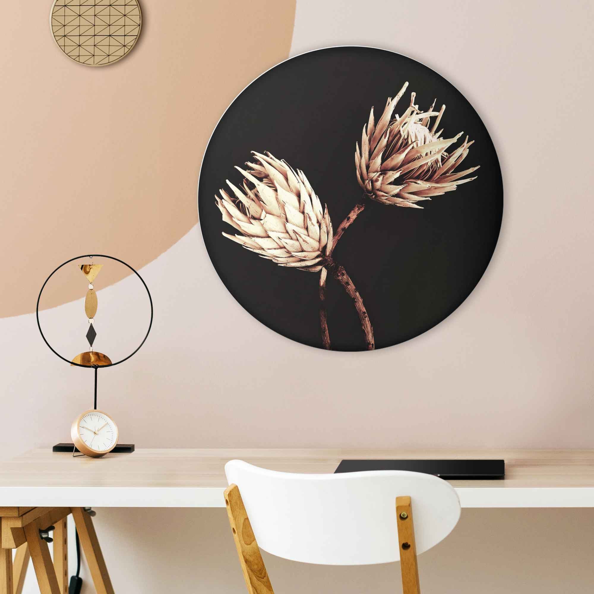 Reinders! Artprint droogbloemen exotisch - vintage - suikerbos