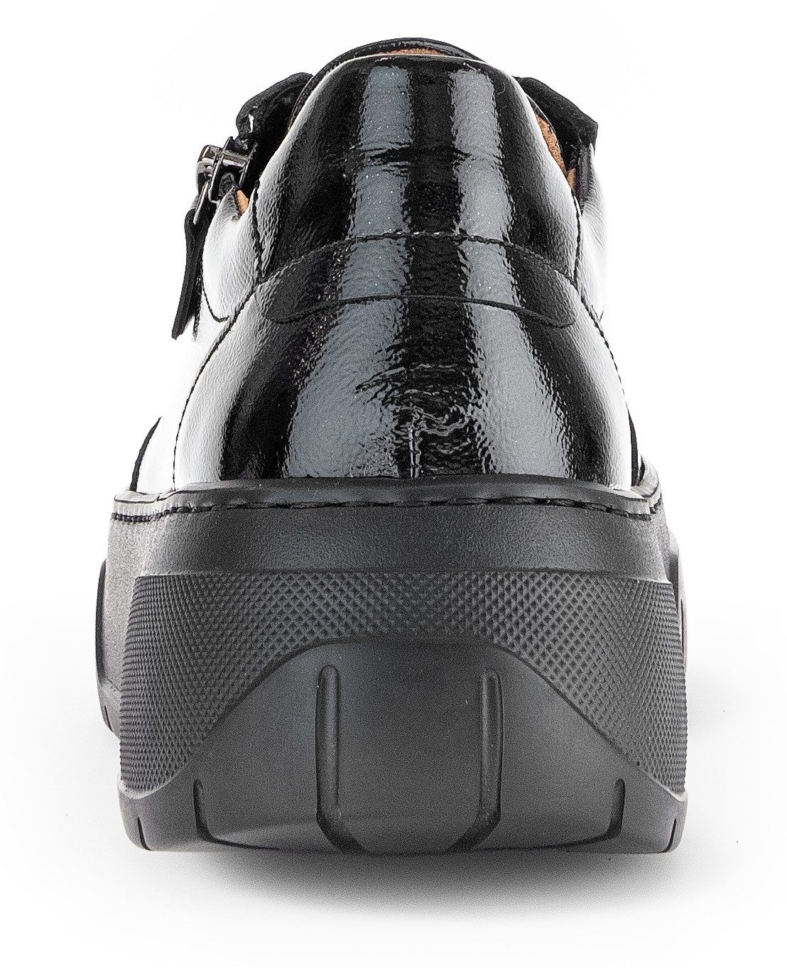 Gabor Plateausneakers , vrijetijdsschoen, lage schoen, veterschoen met modieuze plateauzool