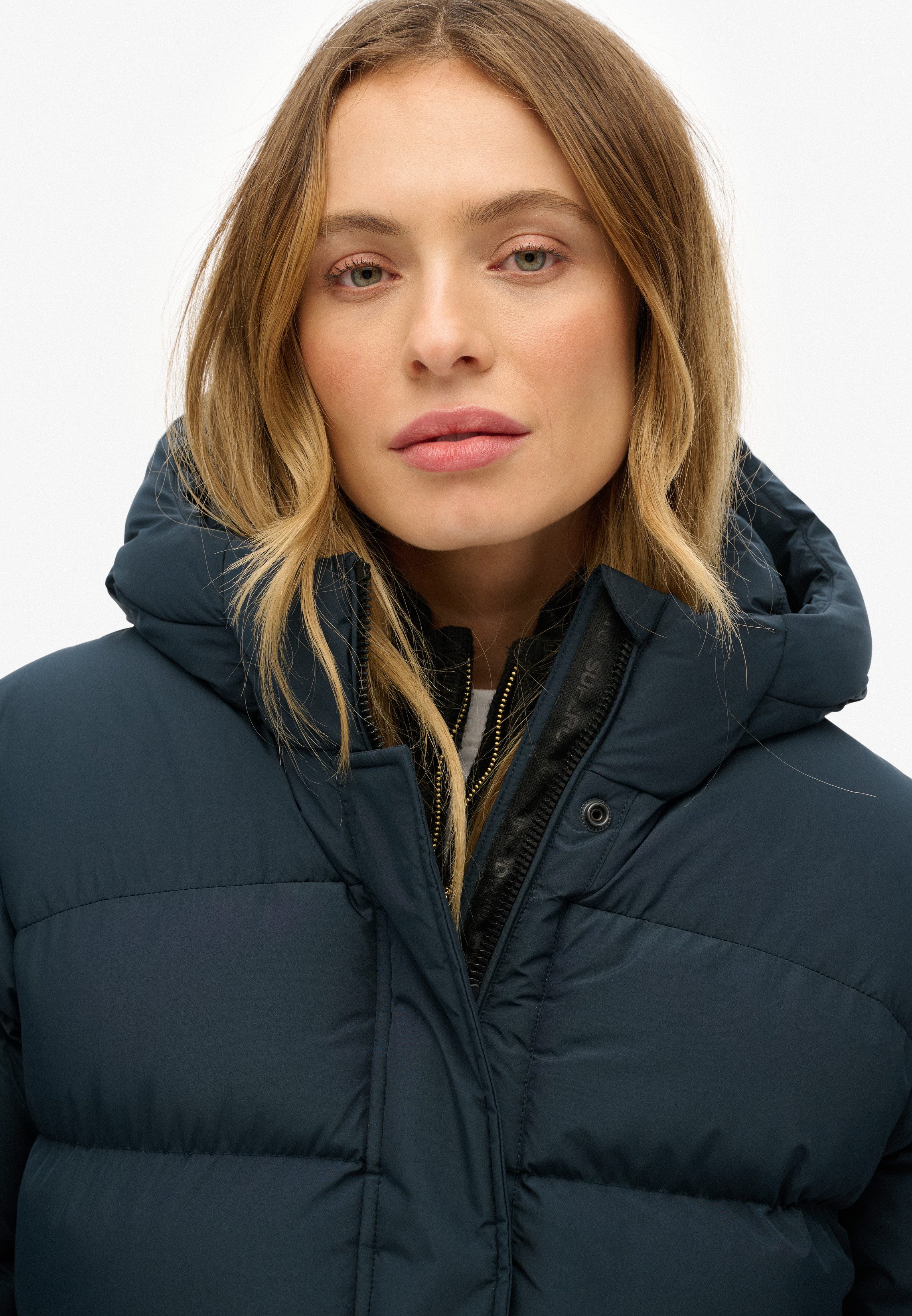 Superdry Gewatteerde jas HOODED SPORTS PUFFER MID JKT