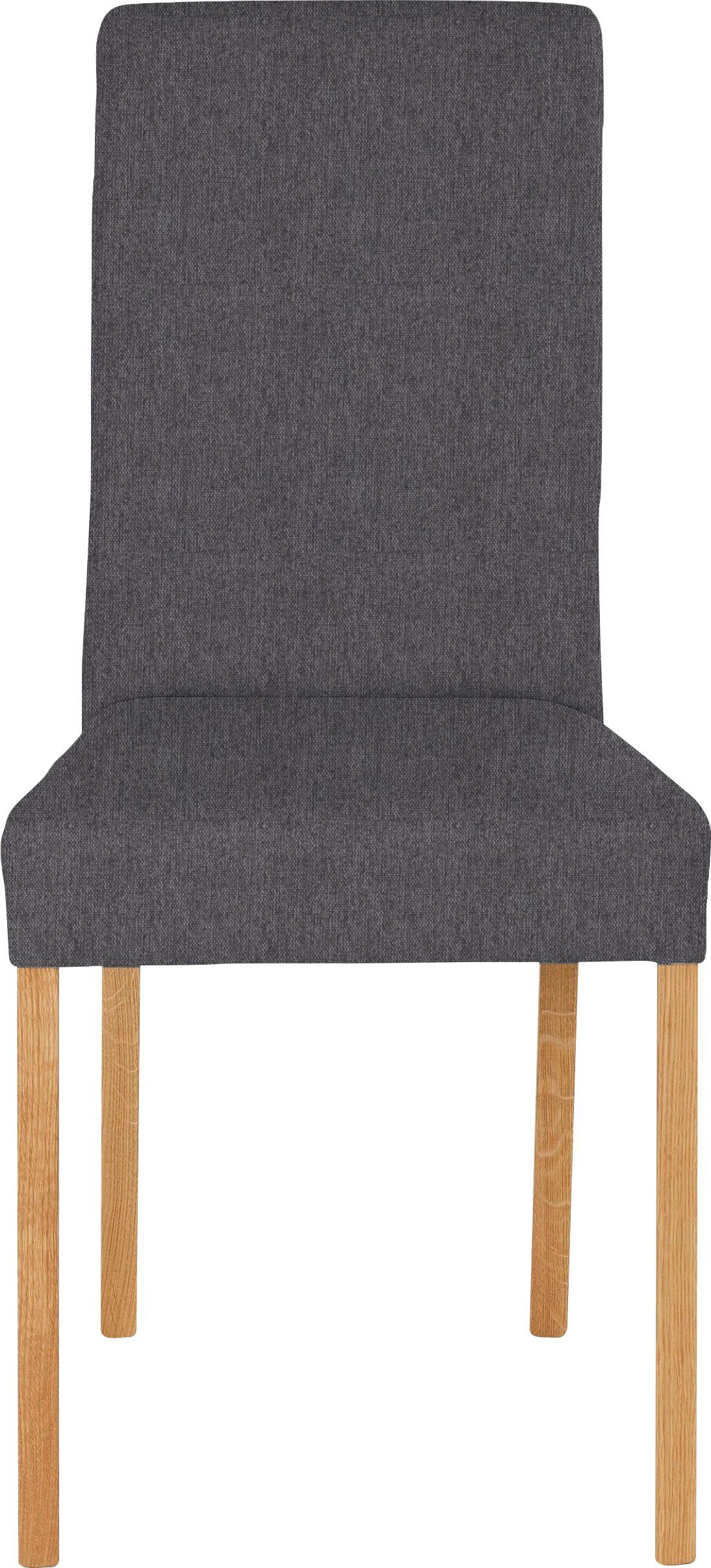 Home affaire Stoel met 4 poten Bologna Frame van massief hout (set)