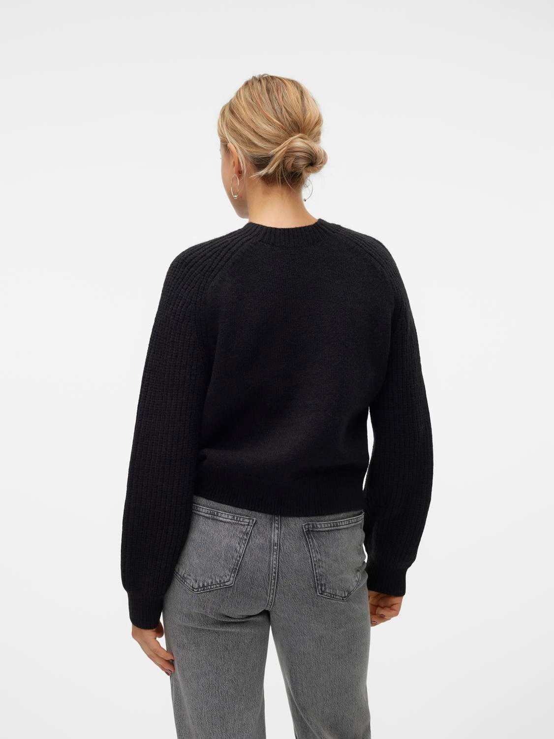 Vero Moda Trui met ronde hals VMENYA LS O-NECK PULLOVER BOO