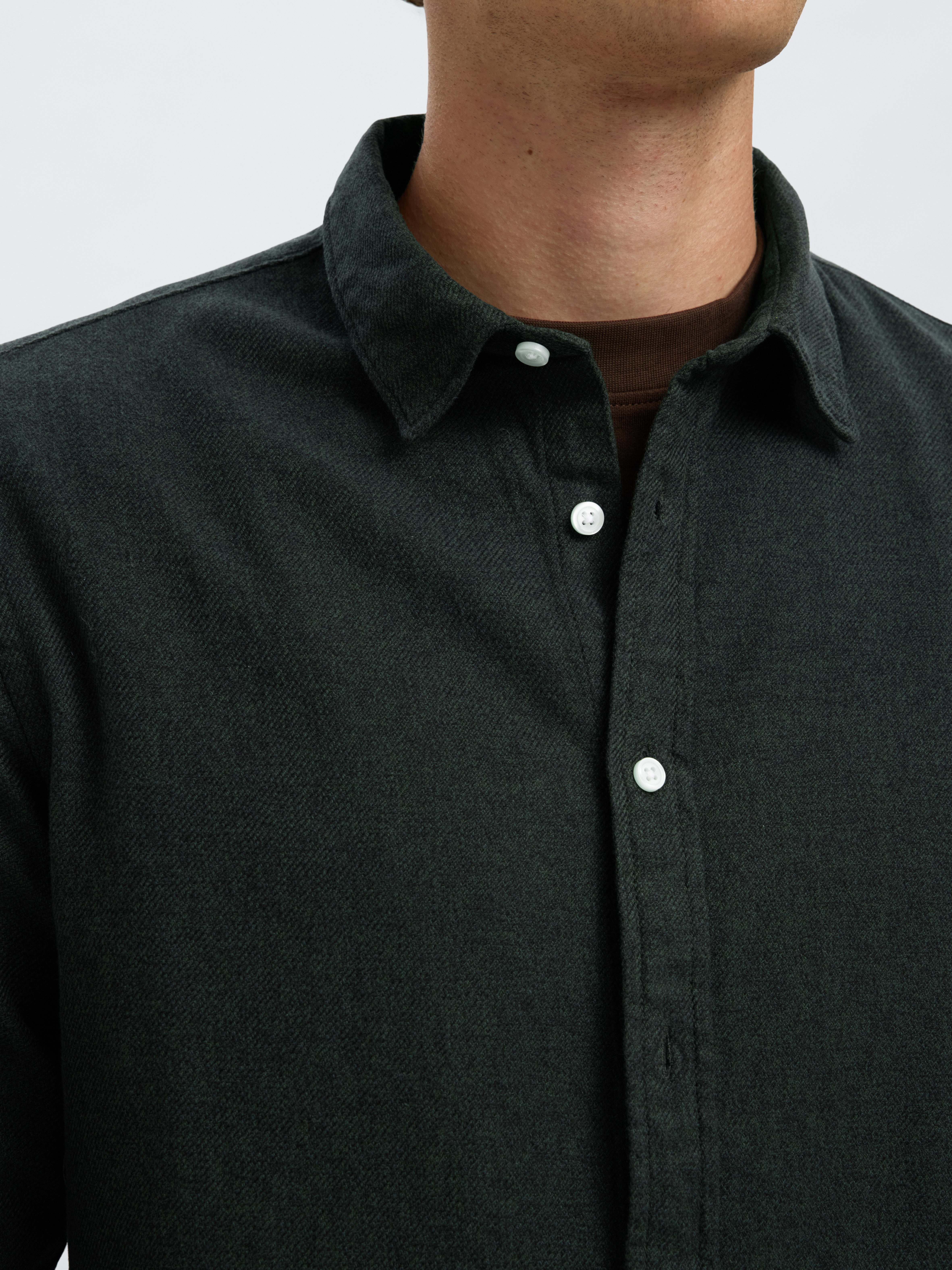 SELECTED HOMME Overhemd met lange mouwen SLHREGNOAH BRUSHED TWIST SHIRT LS NOOS