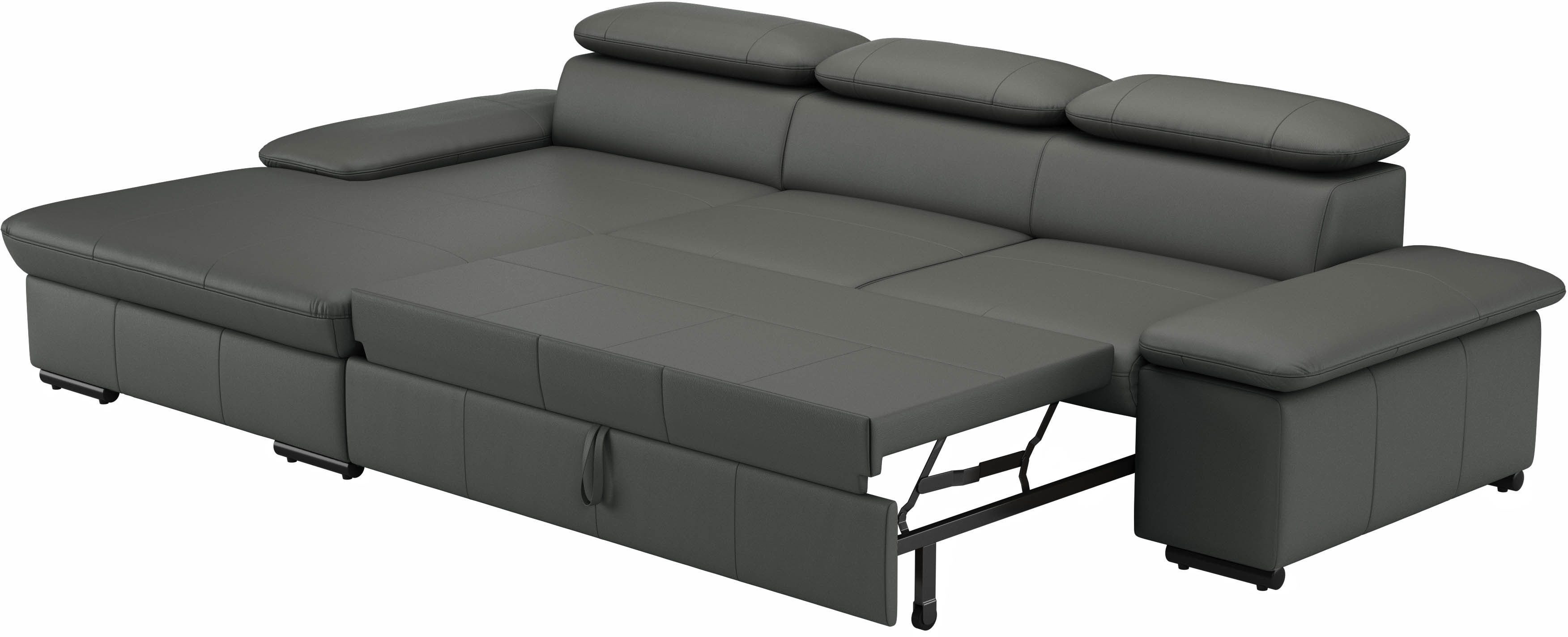 sit&more Hoekbank Alcudia L-vorm optioneel met slaapfunctie