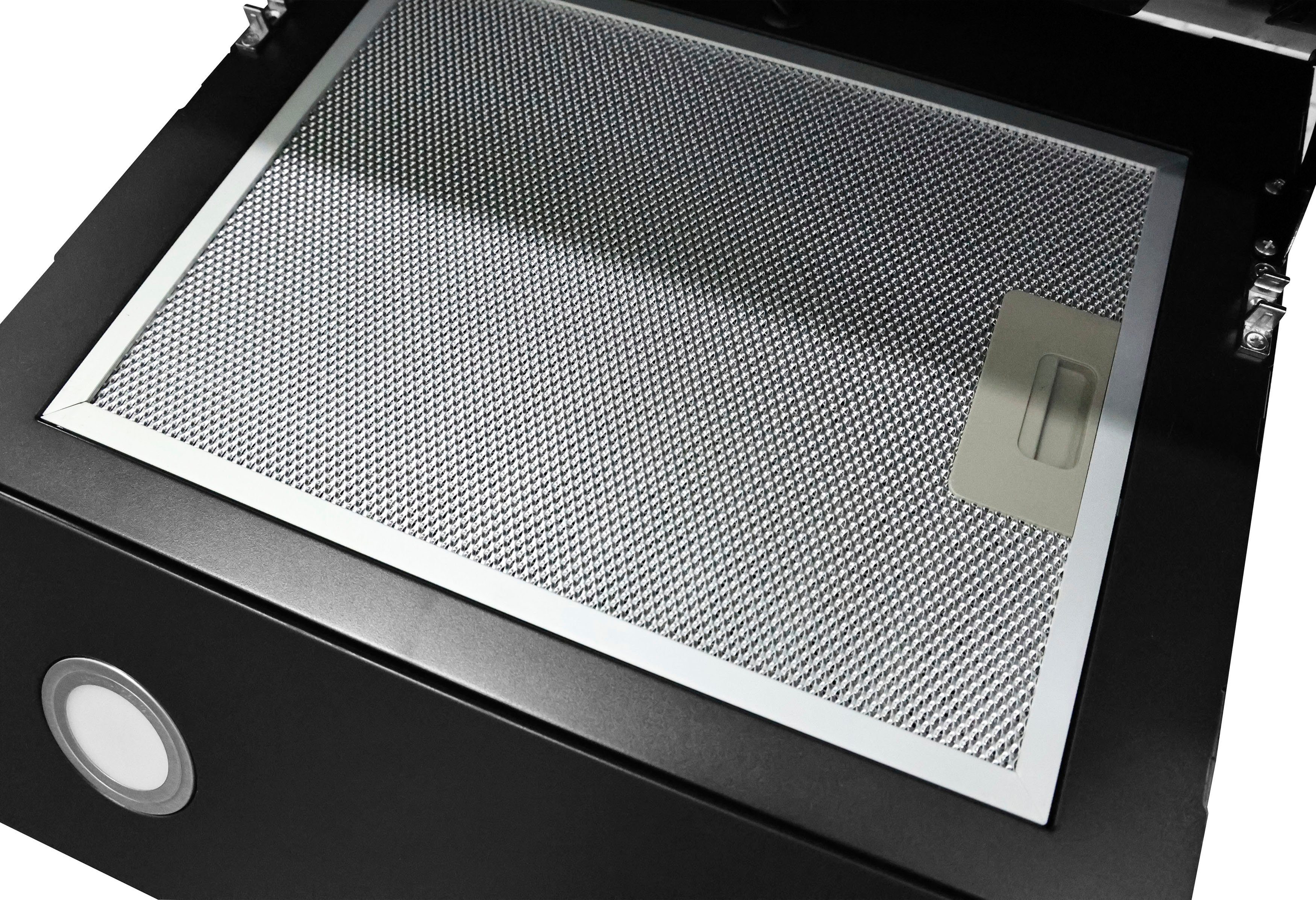 RESPEKTA Wandkap CH 24080 80 cm, 3 vermogensniveaus, led-verlichting, geschikt voor afzuiging en recirculatie