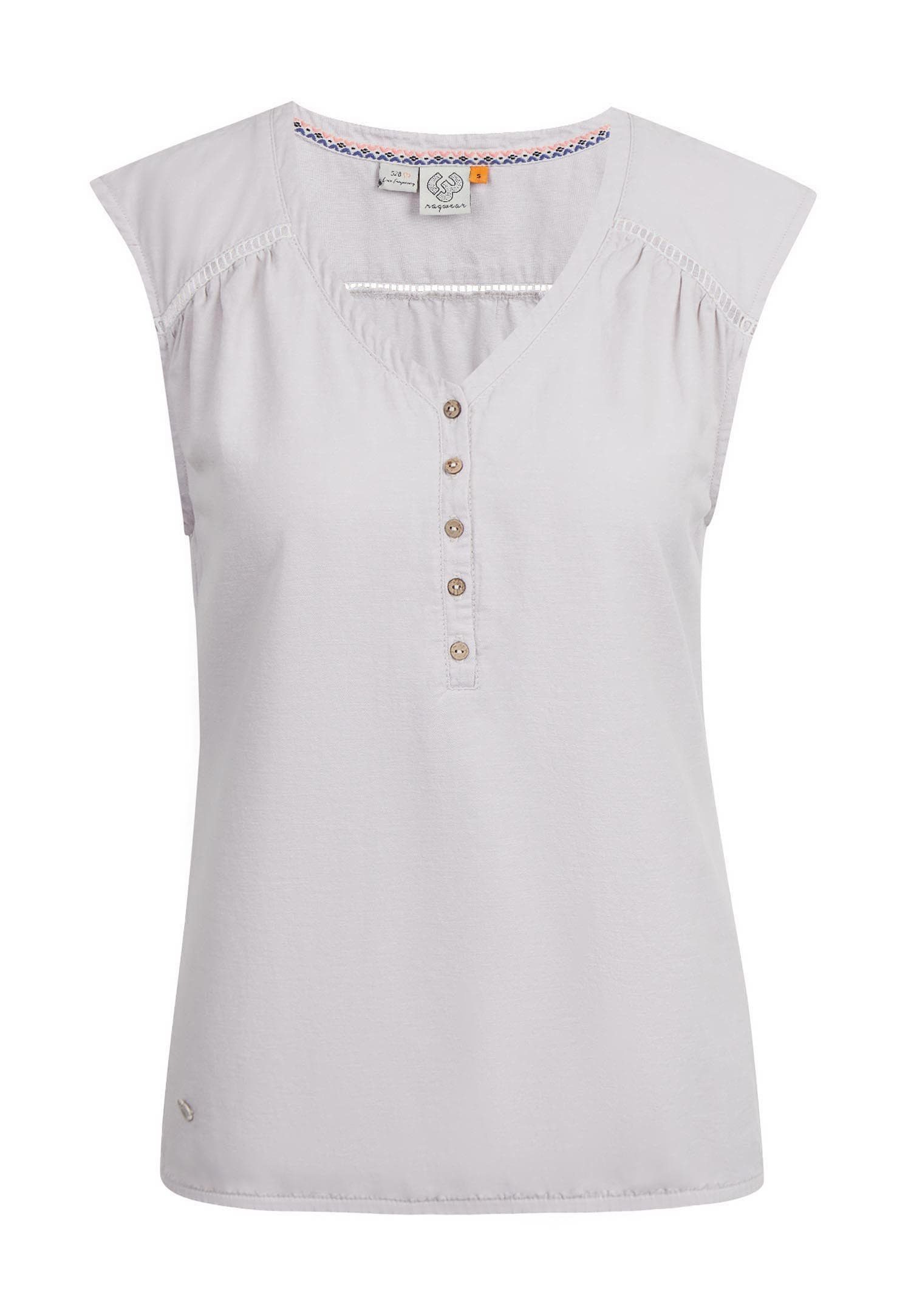 Ragwear Shirt met V-hals SALTTY LINEN