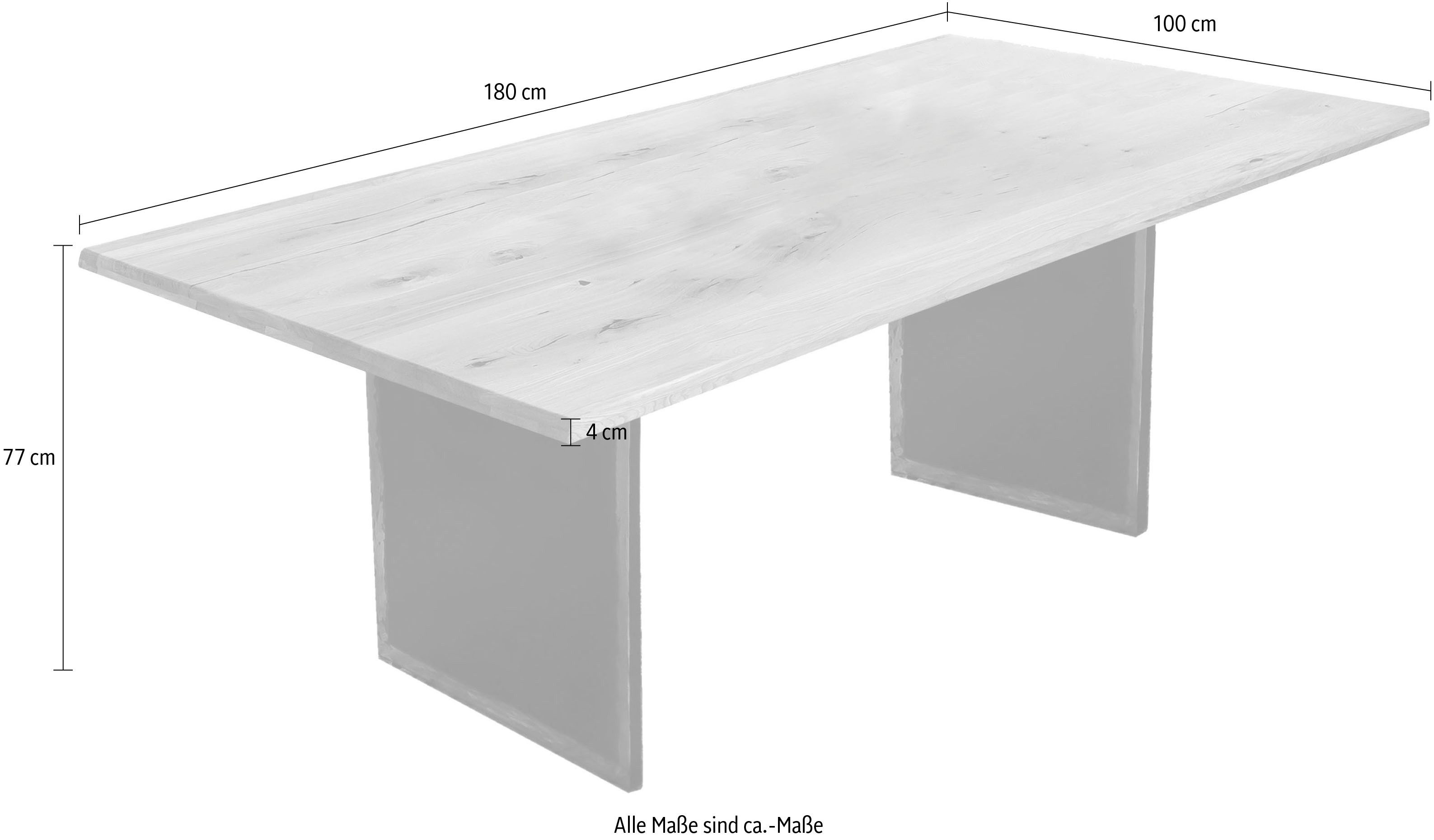 INOSIGN Eettafel Frame in used look (1 stuk)