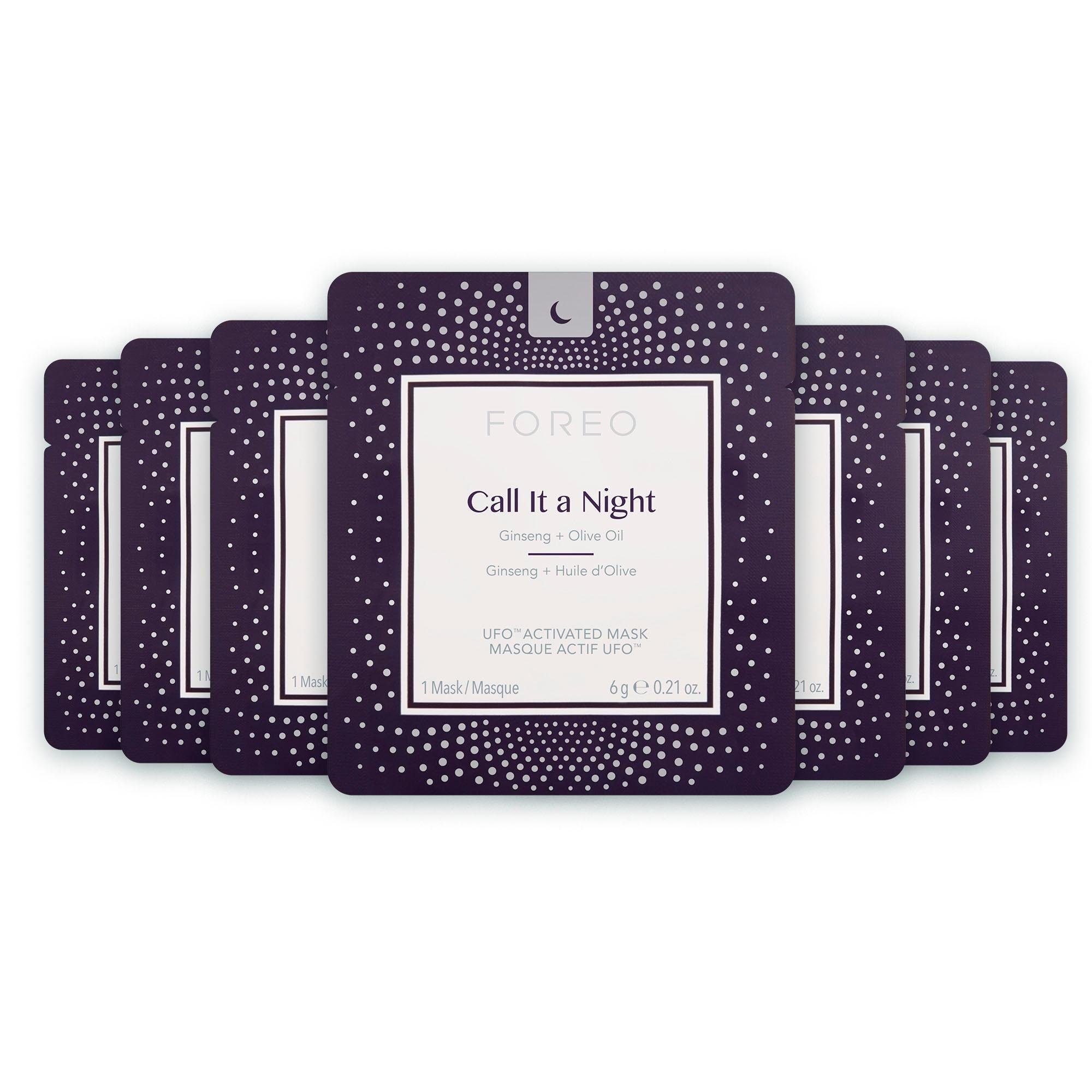 FOREO Masker Call It a Night 7 x 6 g, compatibel met ufo & ufo mini (set)
