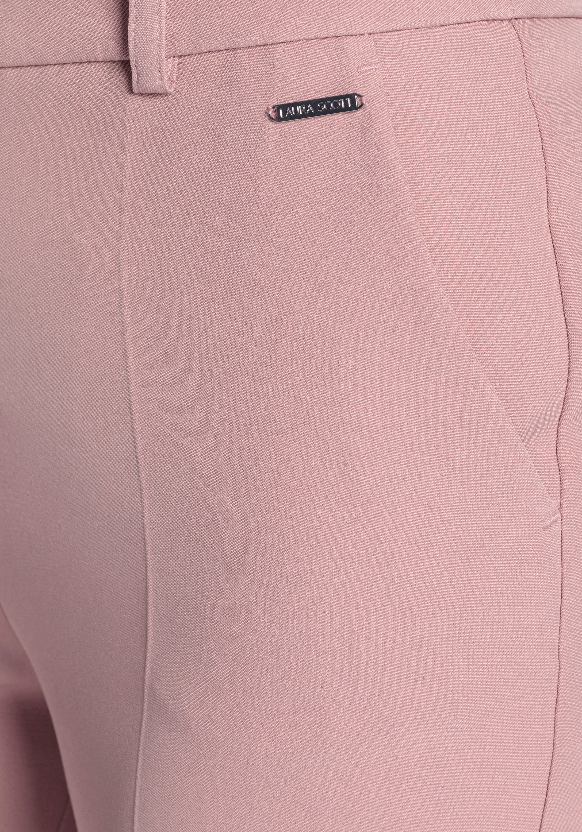 Laura Scott Pantalon met persplooien