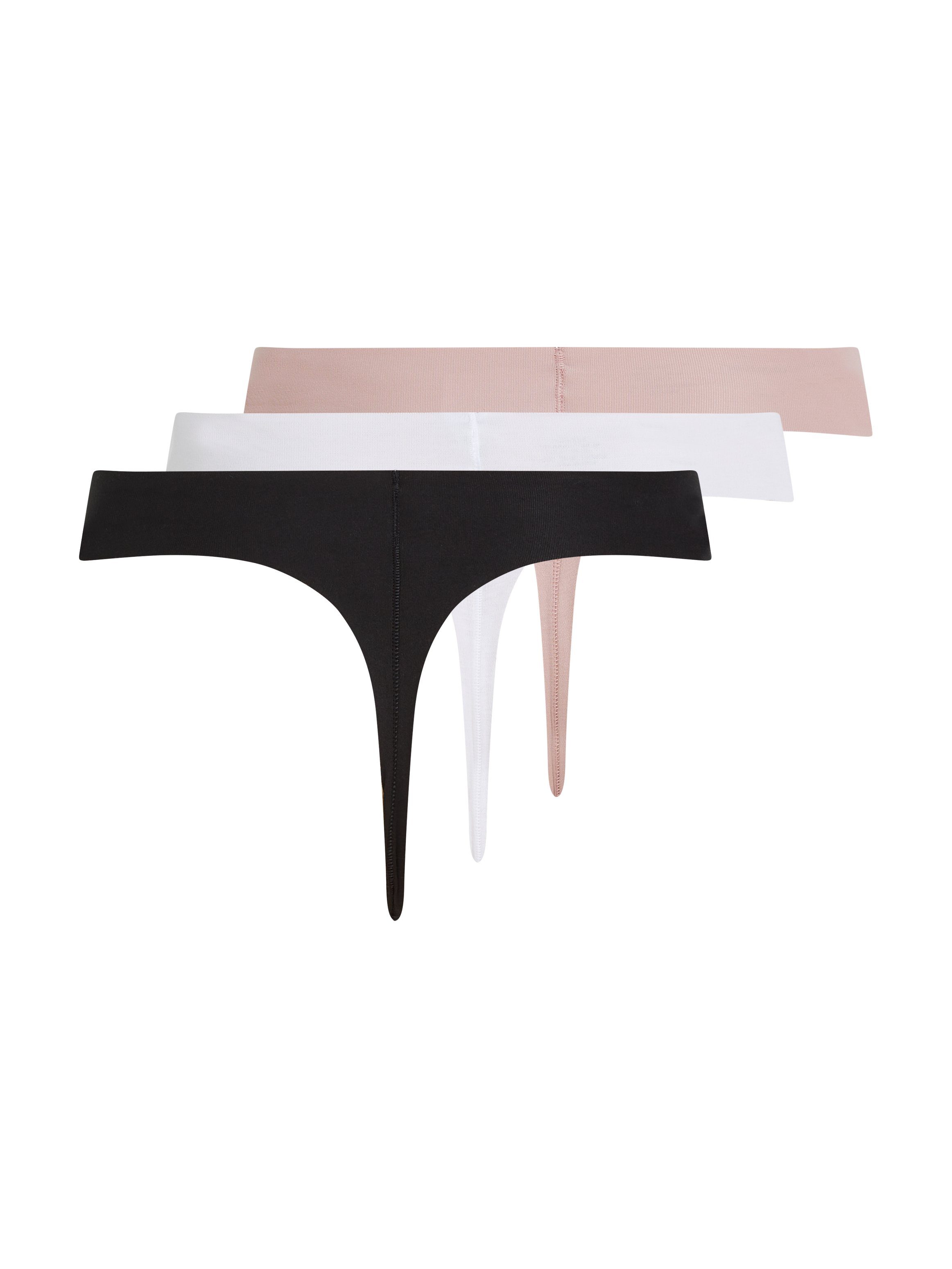 Calvin Klein String 3 PACK THONG (MID-RISE) (3 stuks)