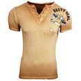 rusty neal t-shirt »a1-rn15046« oranje