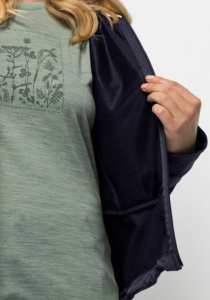 Jack Wolfskin Softshell-jack KAMMWEG JKT W