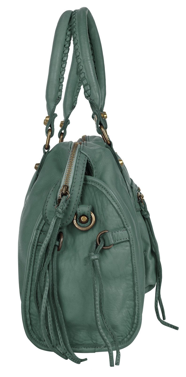 Samantha Look Shopper echt leer, made in italy (1-delig)
