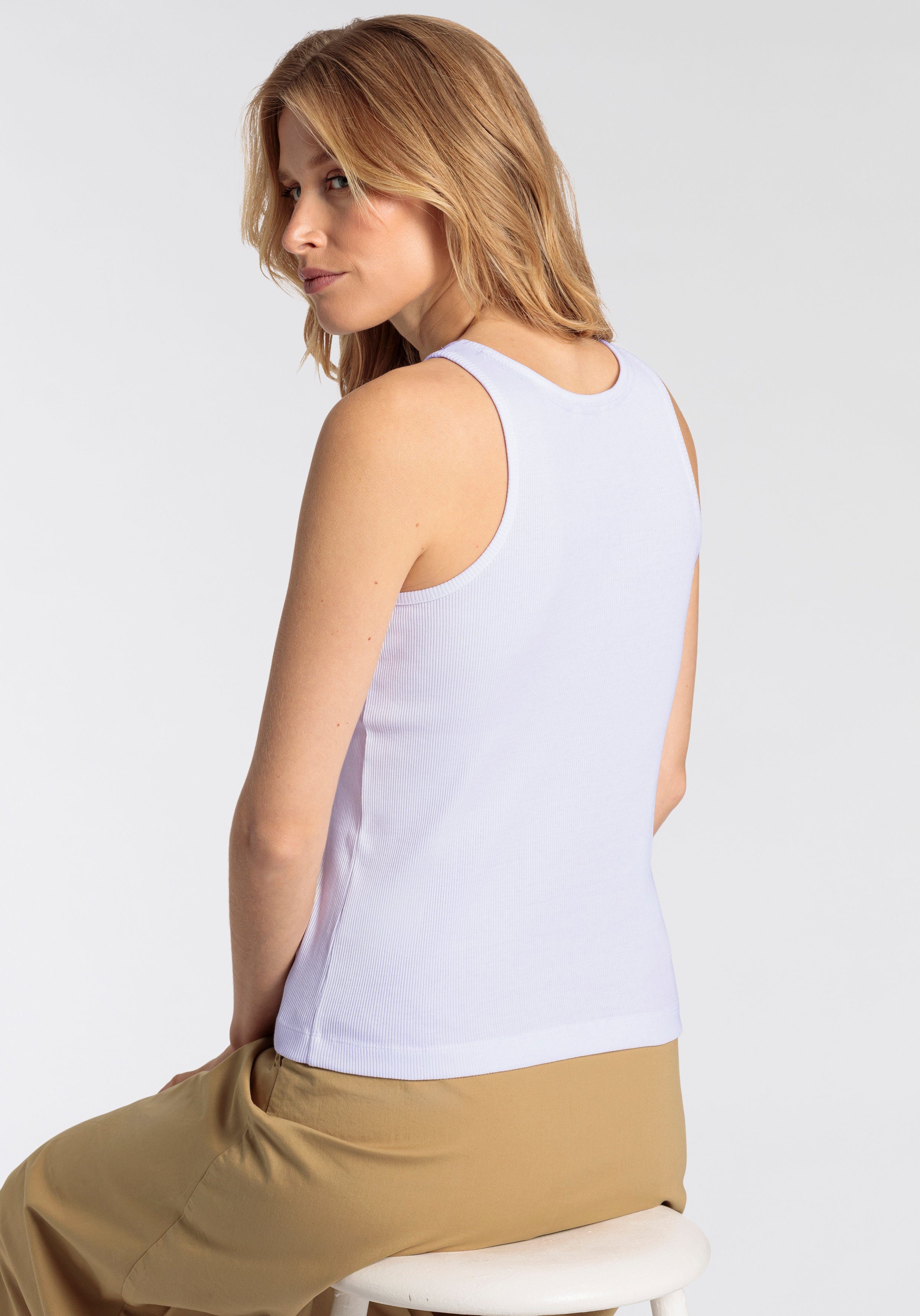 DELMAO Tanktop met sportief label