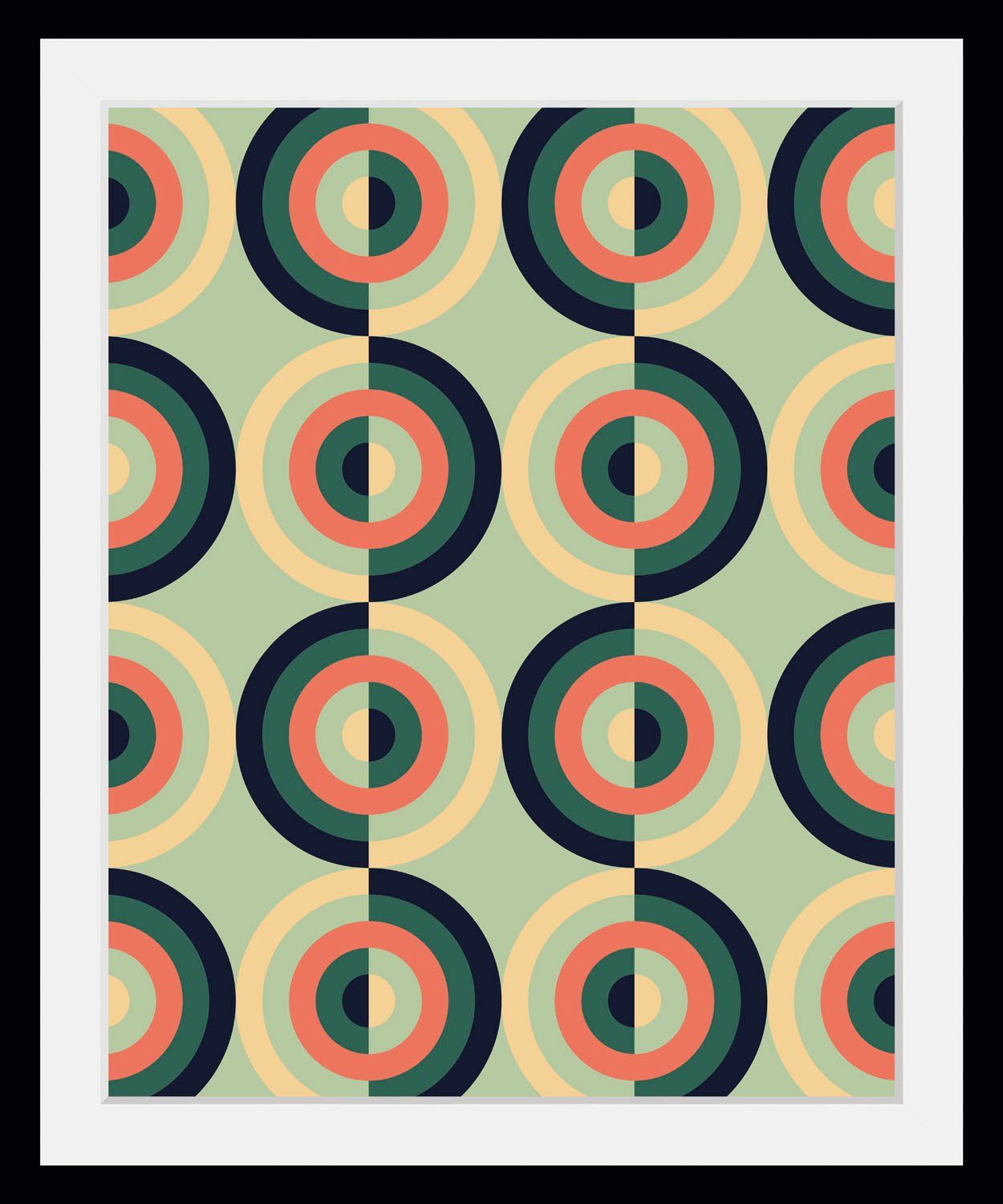 queence Wanddecoratie Kevin HD premium posterdruk incl. houten lijst (1 stuk)