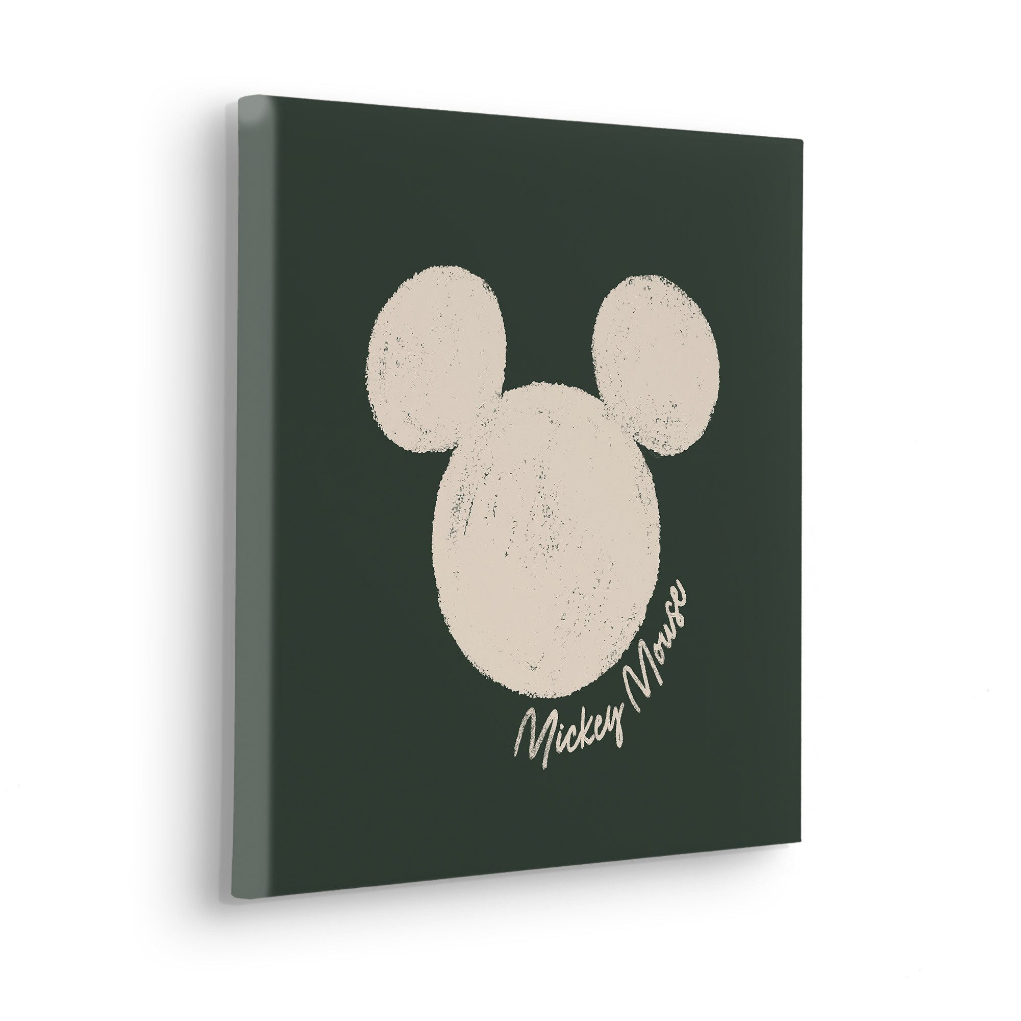 Komar Artprint op linnen Disney Mickey Mouse Stamp 40 x 50 cm (breedte x hoogte) - kinderkamer, decoratie (1 stuk)