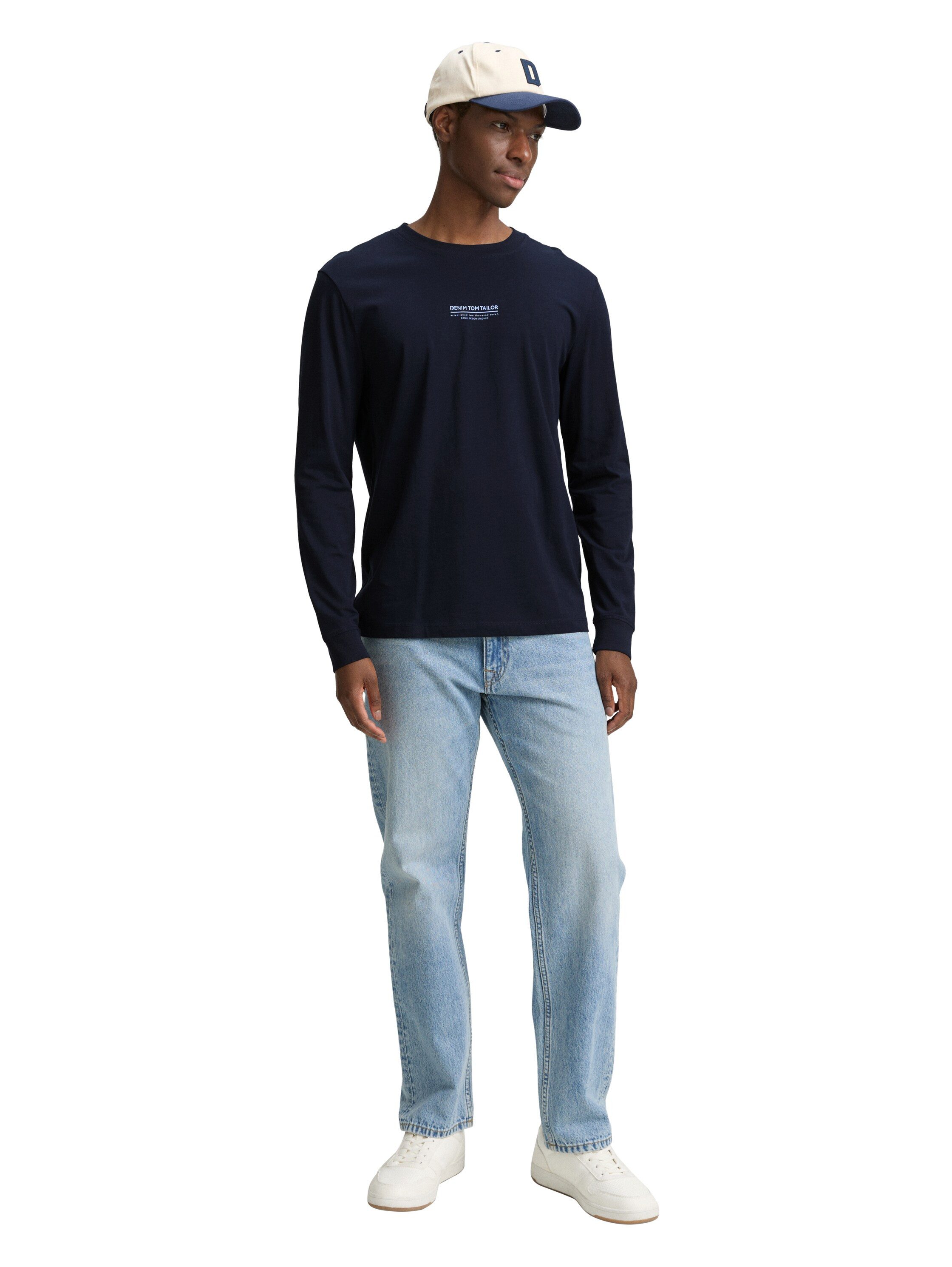 Tom Tailor Denim Shirt met lange mouwen