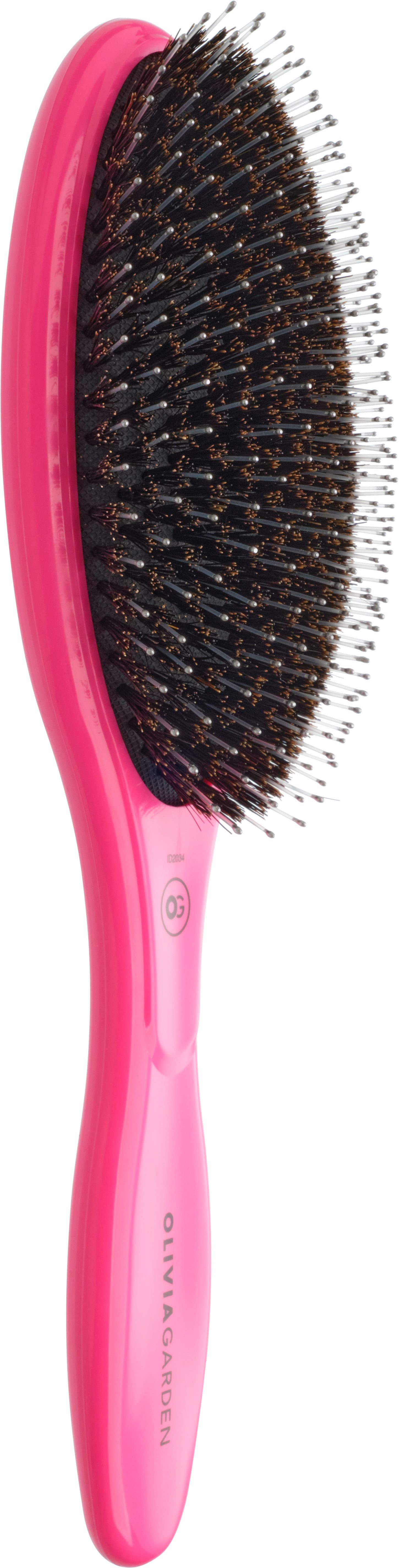 OLIVIA GARDEN Haarborstel EXPERT CARE OVAL Boar&Nylon Bristles