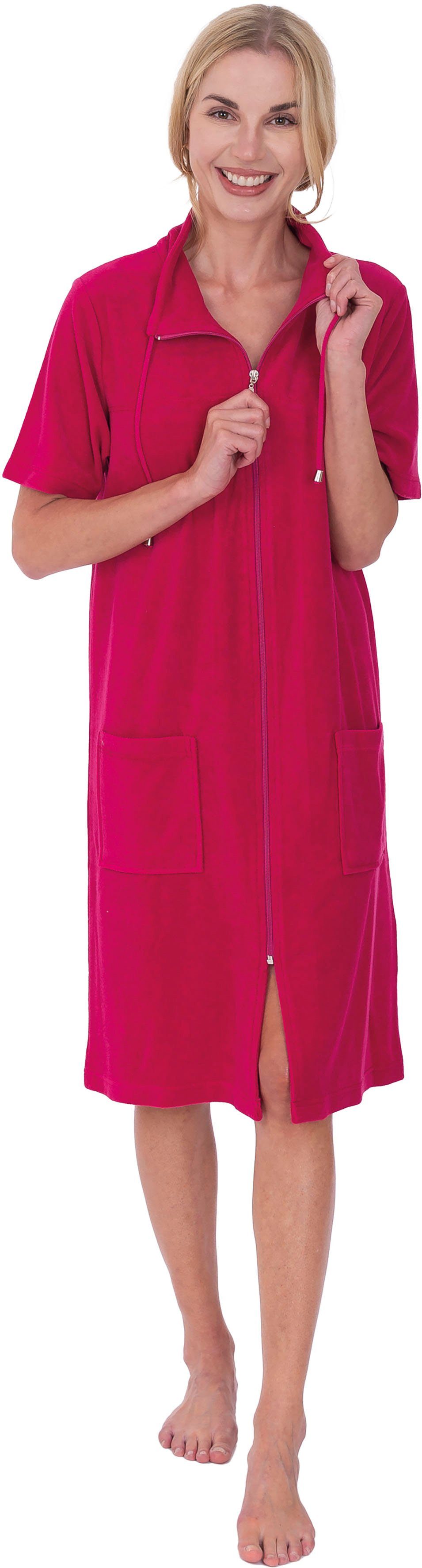 Wewo fashion Damesbadjas 033 Kraag met koord (1 stuk)