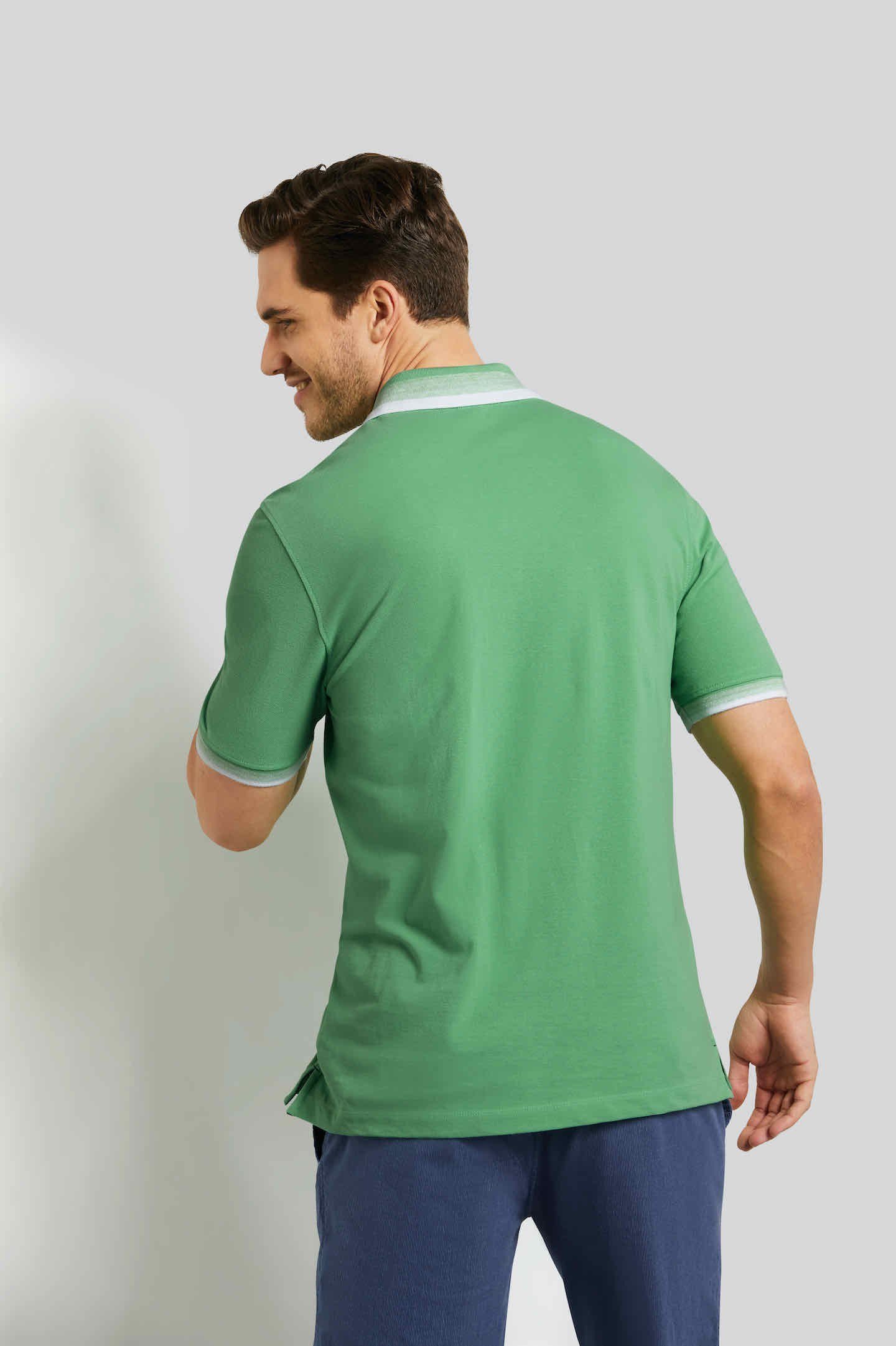 Bugatti Poloshirt met moderne kleurverloop aan de kraag