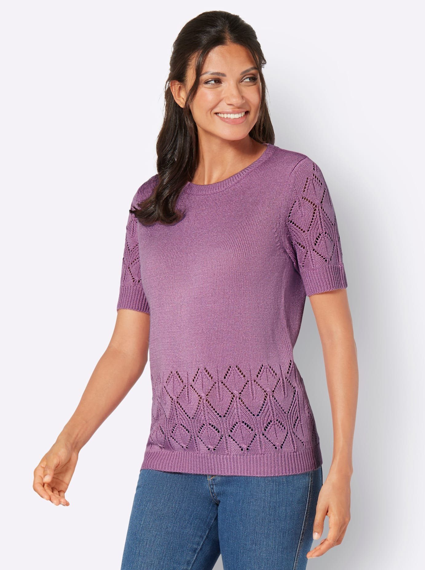 Classic Basics AjourTrui met korte mouwen