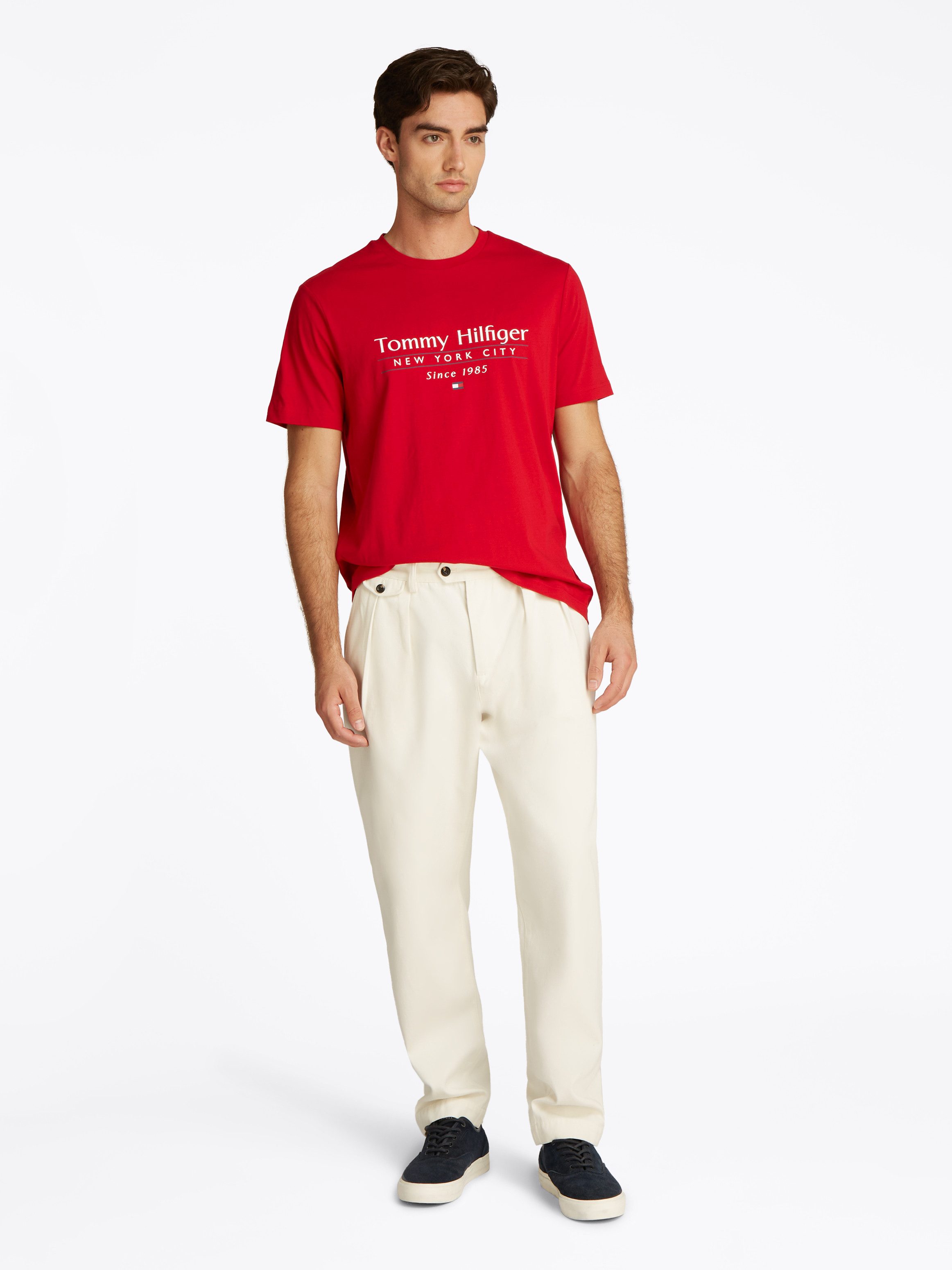 Tommy Hilfiger T-shirt HILFIGER CENTER STACK TEE
