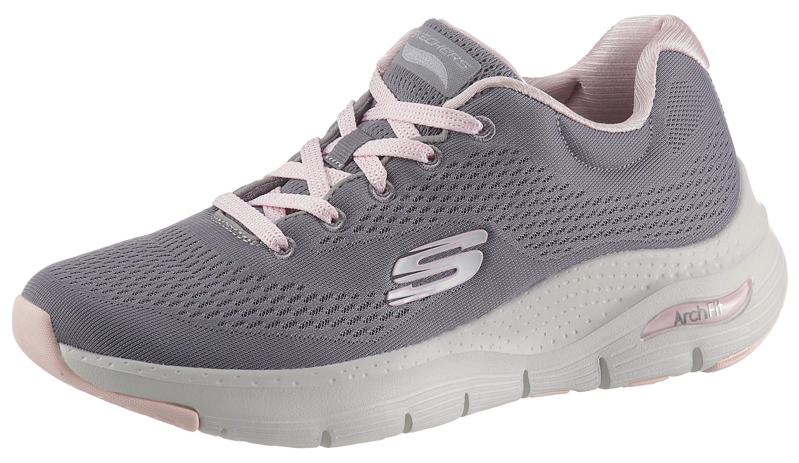 Skechers Sneakers ARCH FIT met logo-embleem opzij