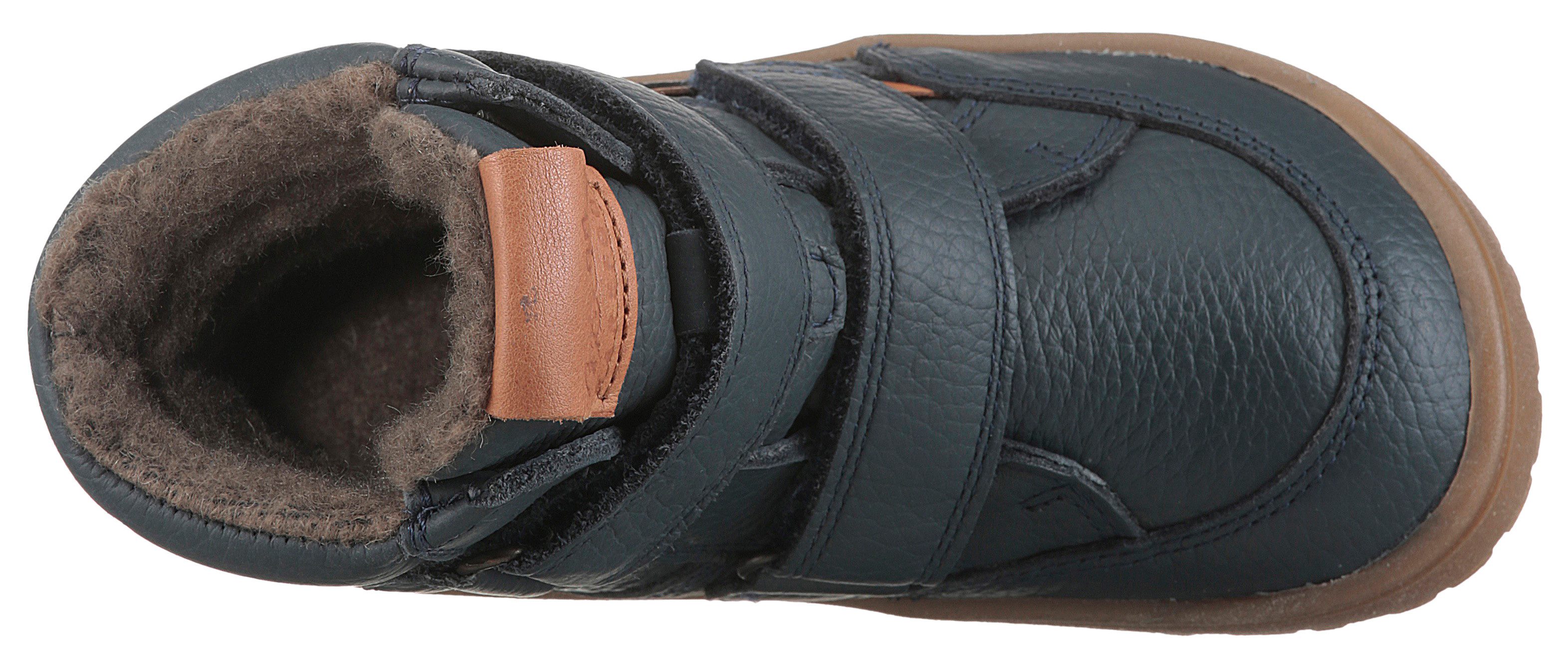 froddo® Barefootschoenen BAREFOOT TEX WINTER Winterlaarzen, klittenbandlaarzen, comfortabele schoen met wolvoering