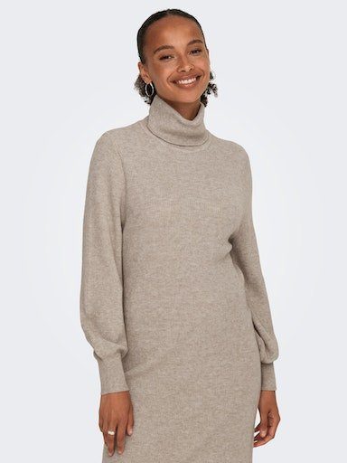 Only Gebreide jurk ONLSASHA L/S ROLLNECK DRESS NCA KNT