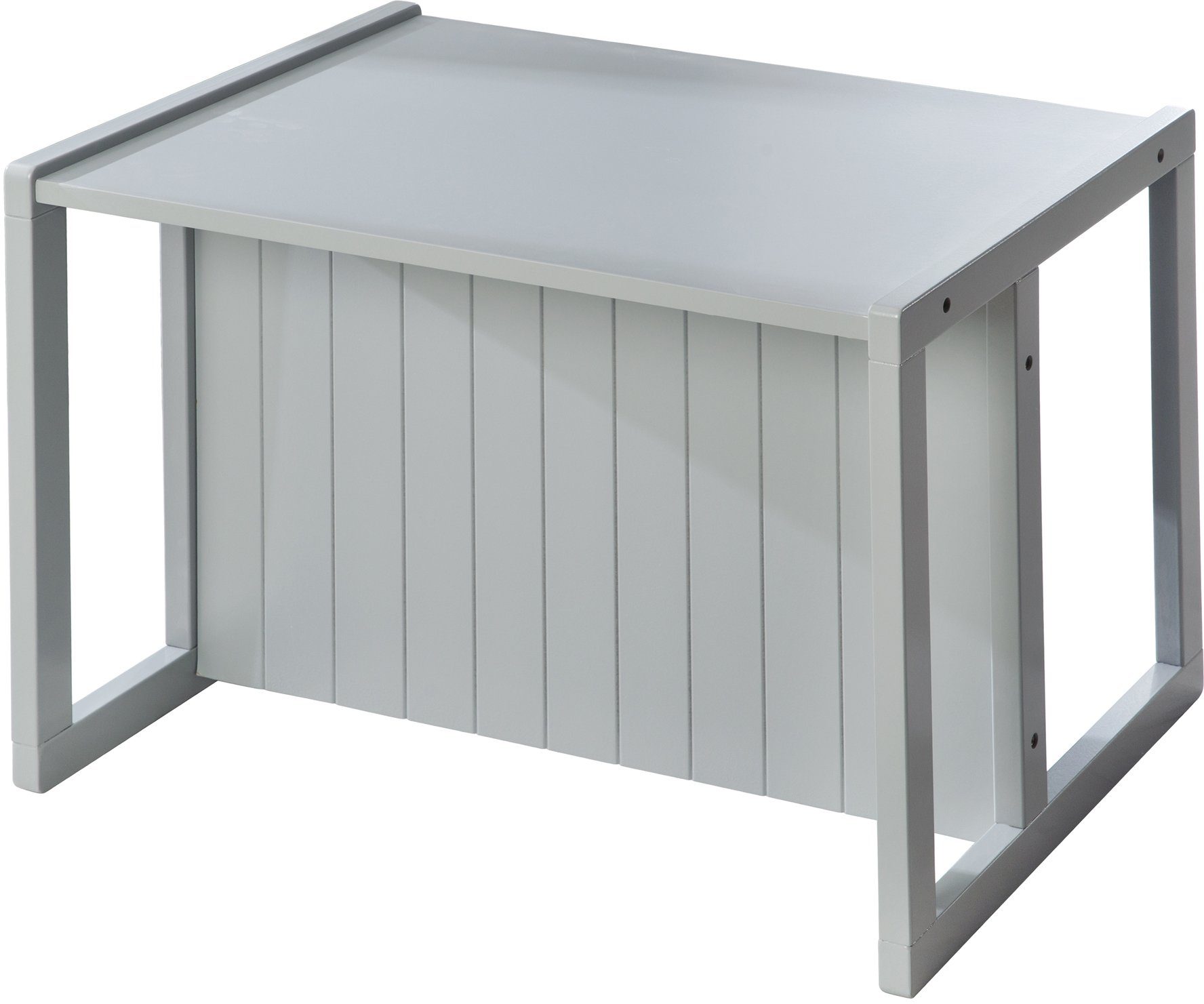 Roba® Zitbank tafel combinatie, grijs voor kinderen, in een tafel te veranderen