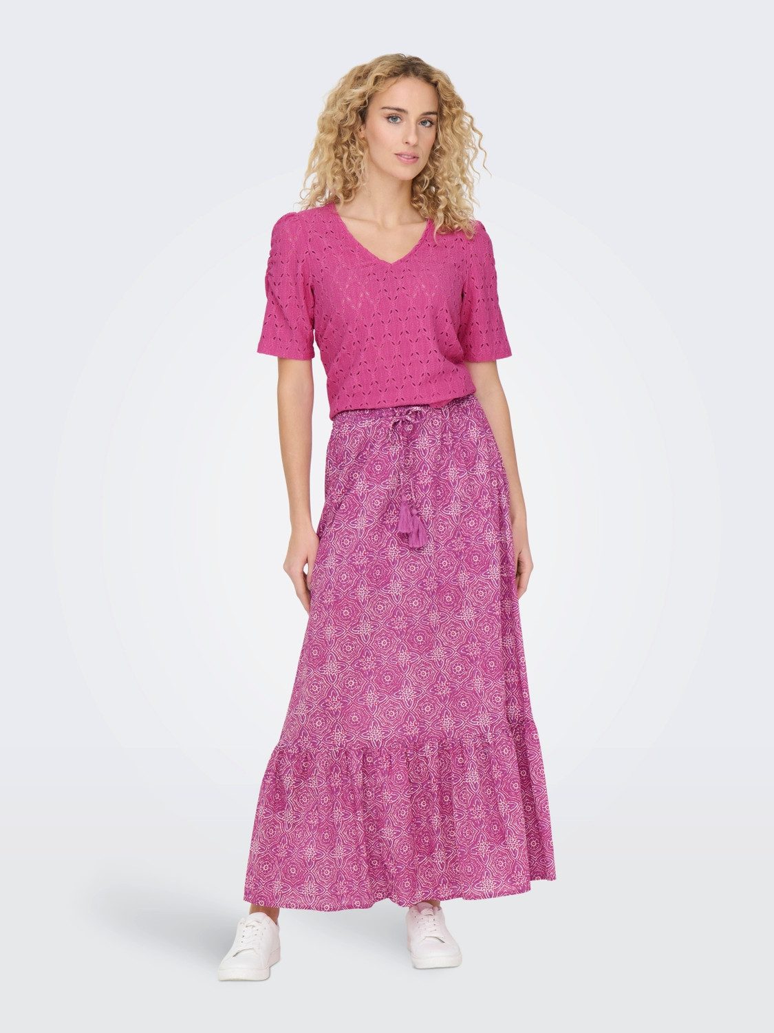 Only Zomerrok ONLMILEY ANKLE SKIRT PTM