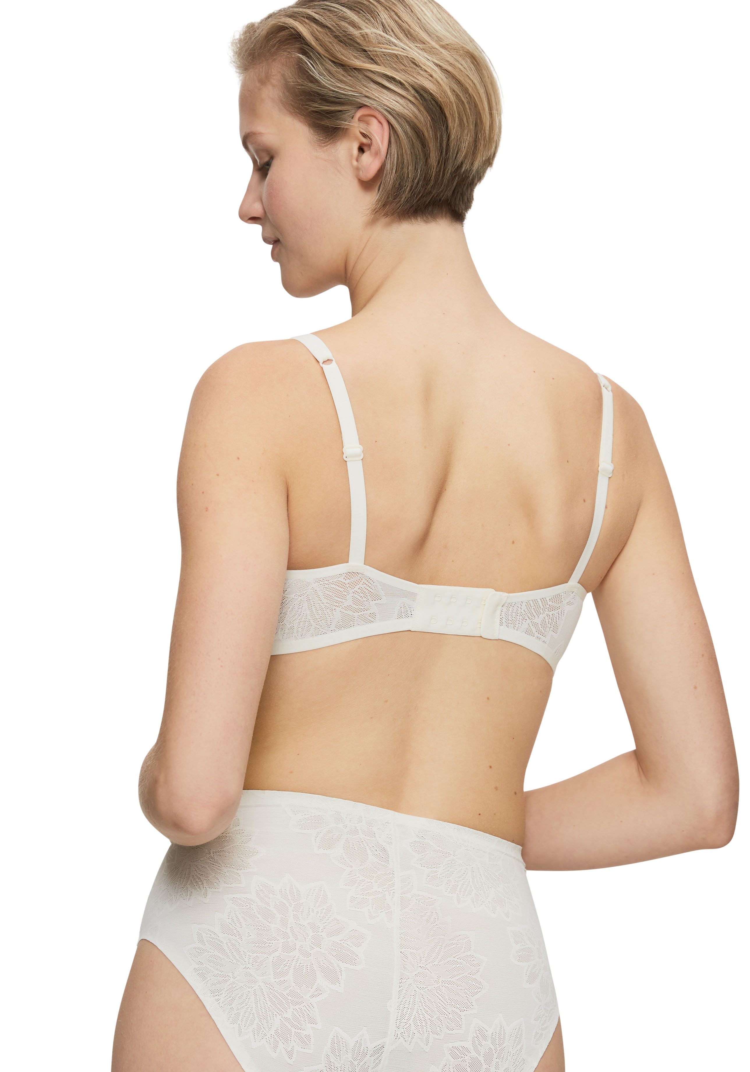 Triumph Beugelloze-bh Fit Smart P EX met stretch-kant