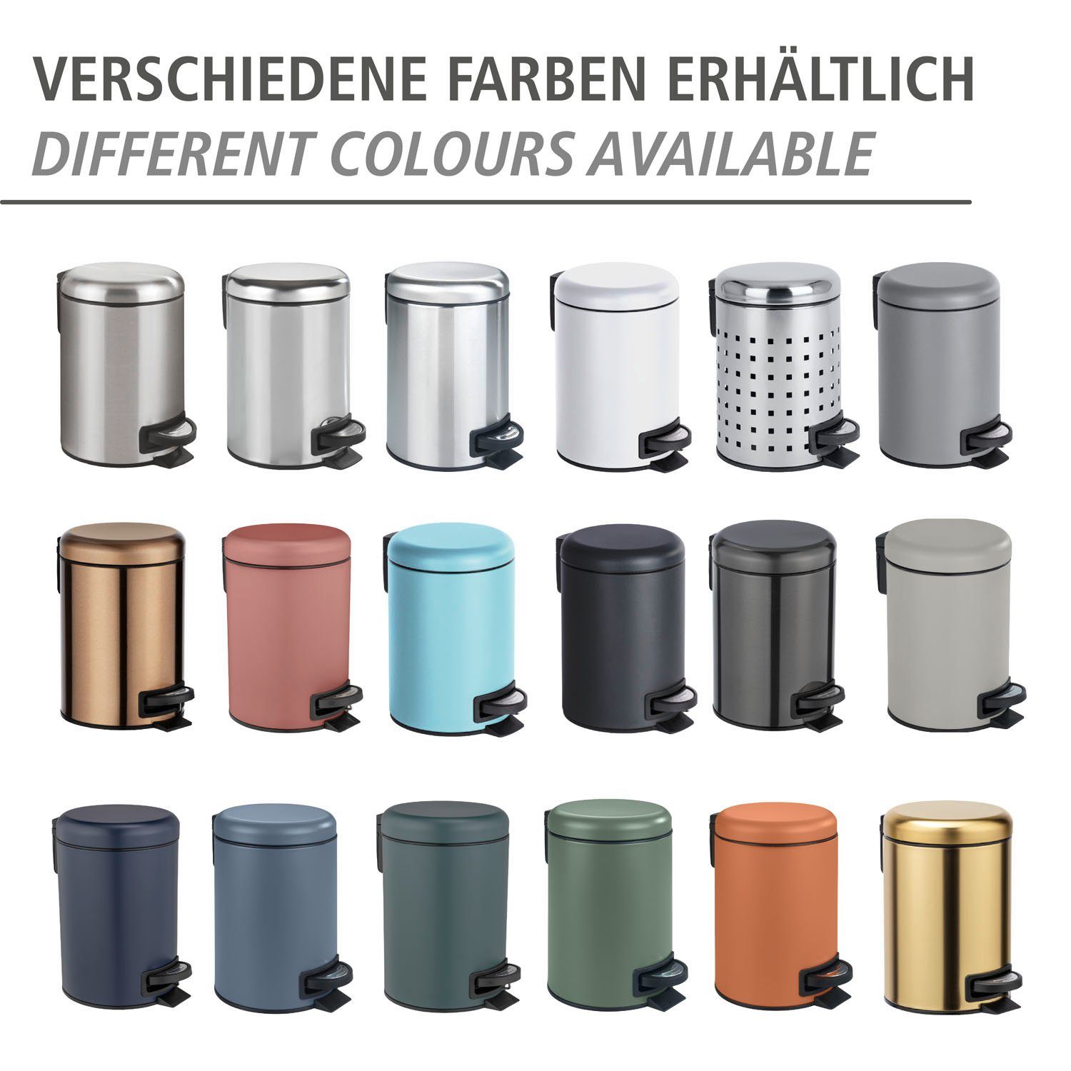WENKO Tissue-emmer Leman donkergroen, 3 liter