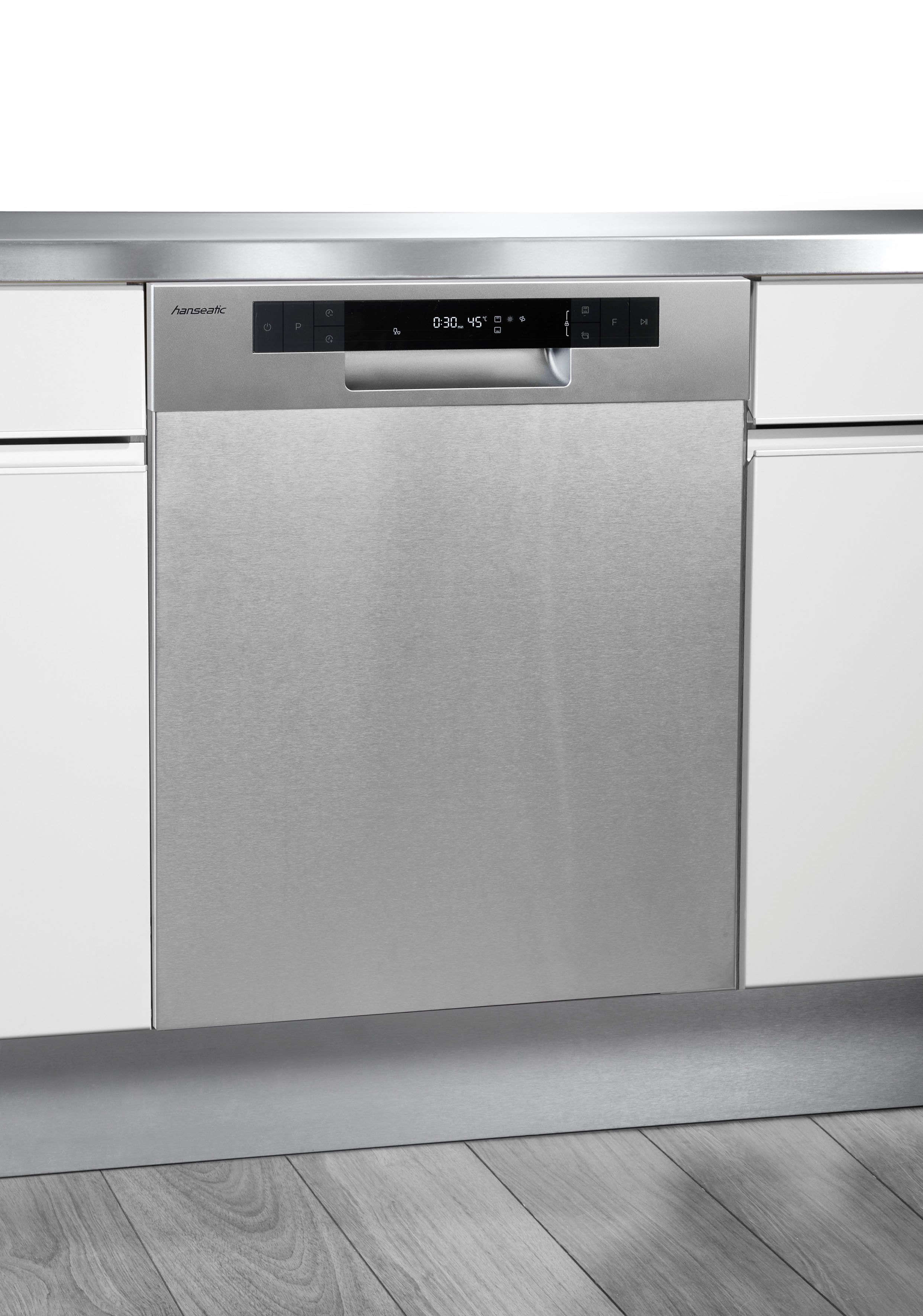 Hanseatic Onderbouwvaatwasser HGU6082C147735TI, 81,5 cm x 59,8 cm