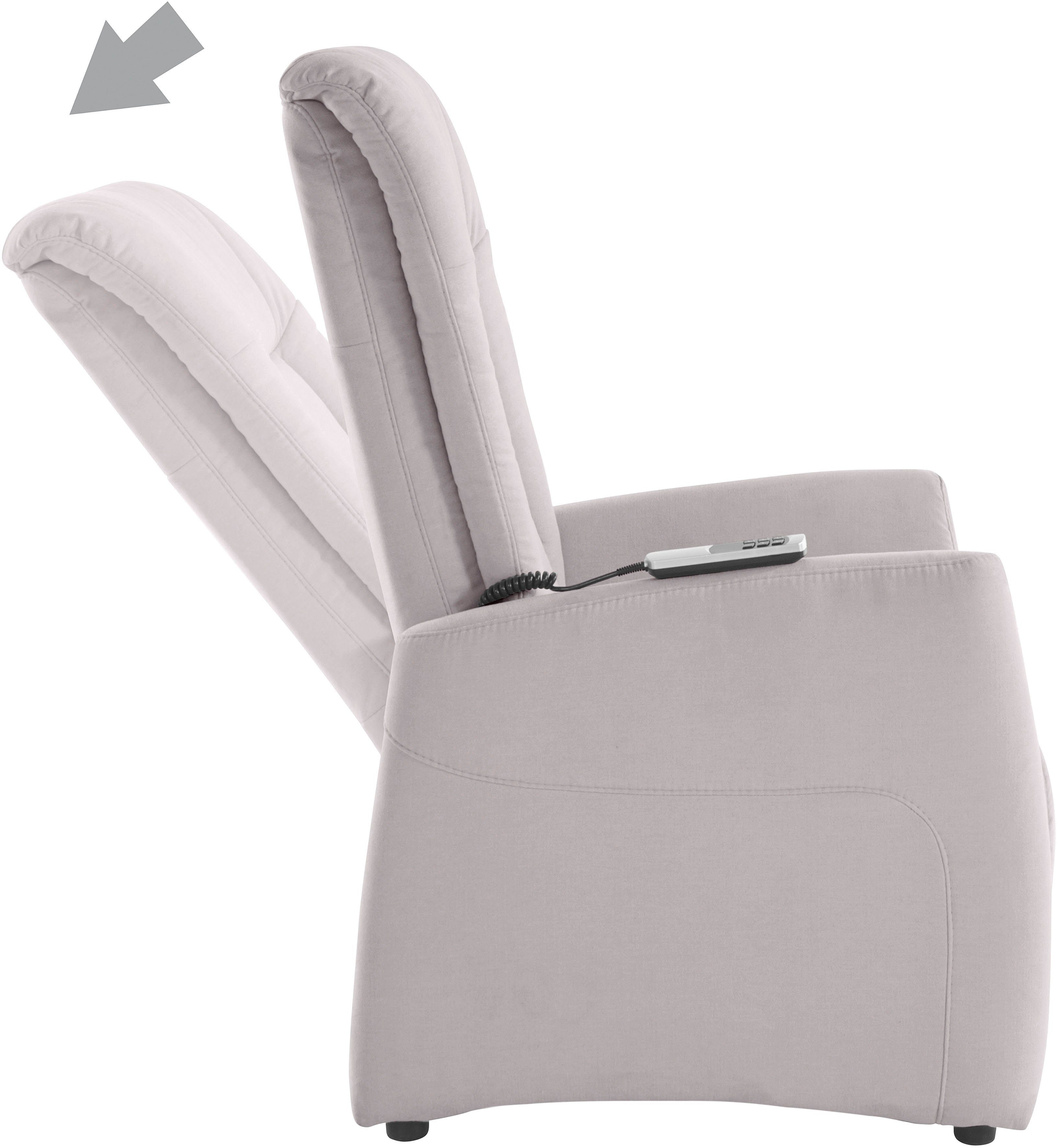 sit&more Relaxfauteuil MELISSA naar keuze elektrisch of handmatig verstelbaar, optioneel opstahulp