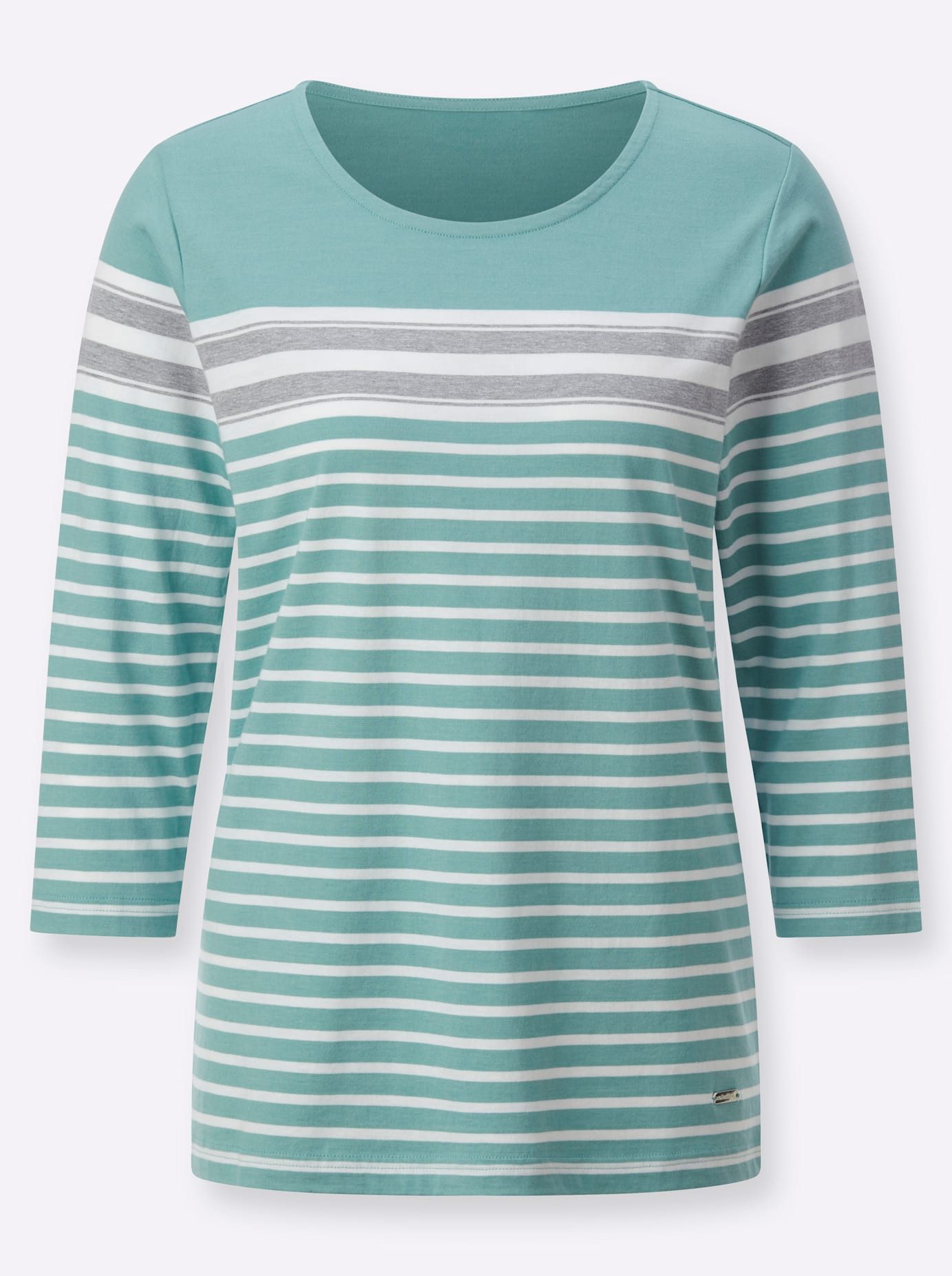 Casual Looks Shirt met 3/4 mouwen Shirt (1-delig)