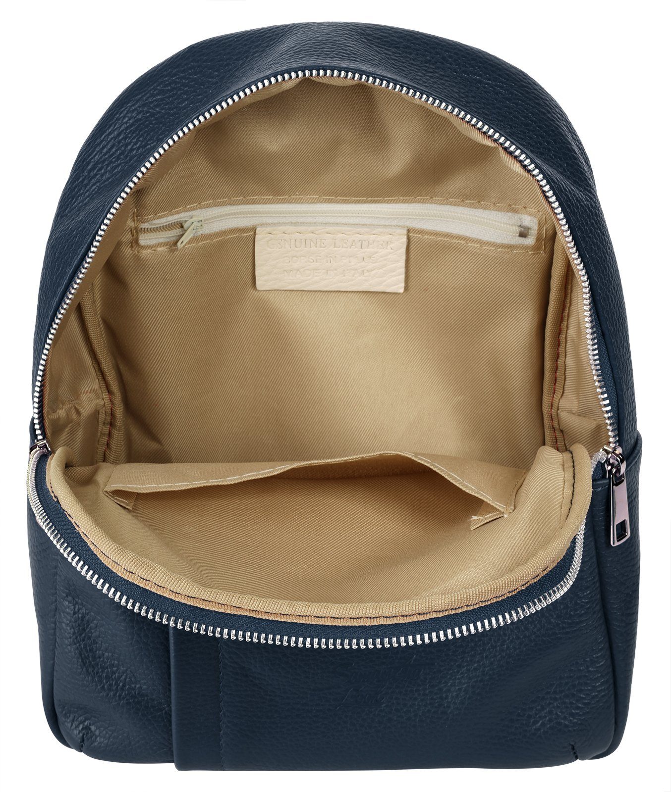 Samantha Look Rugzak echt leer, made in italy