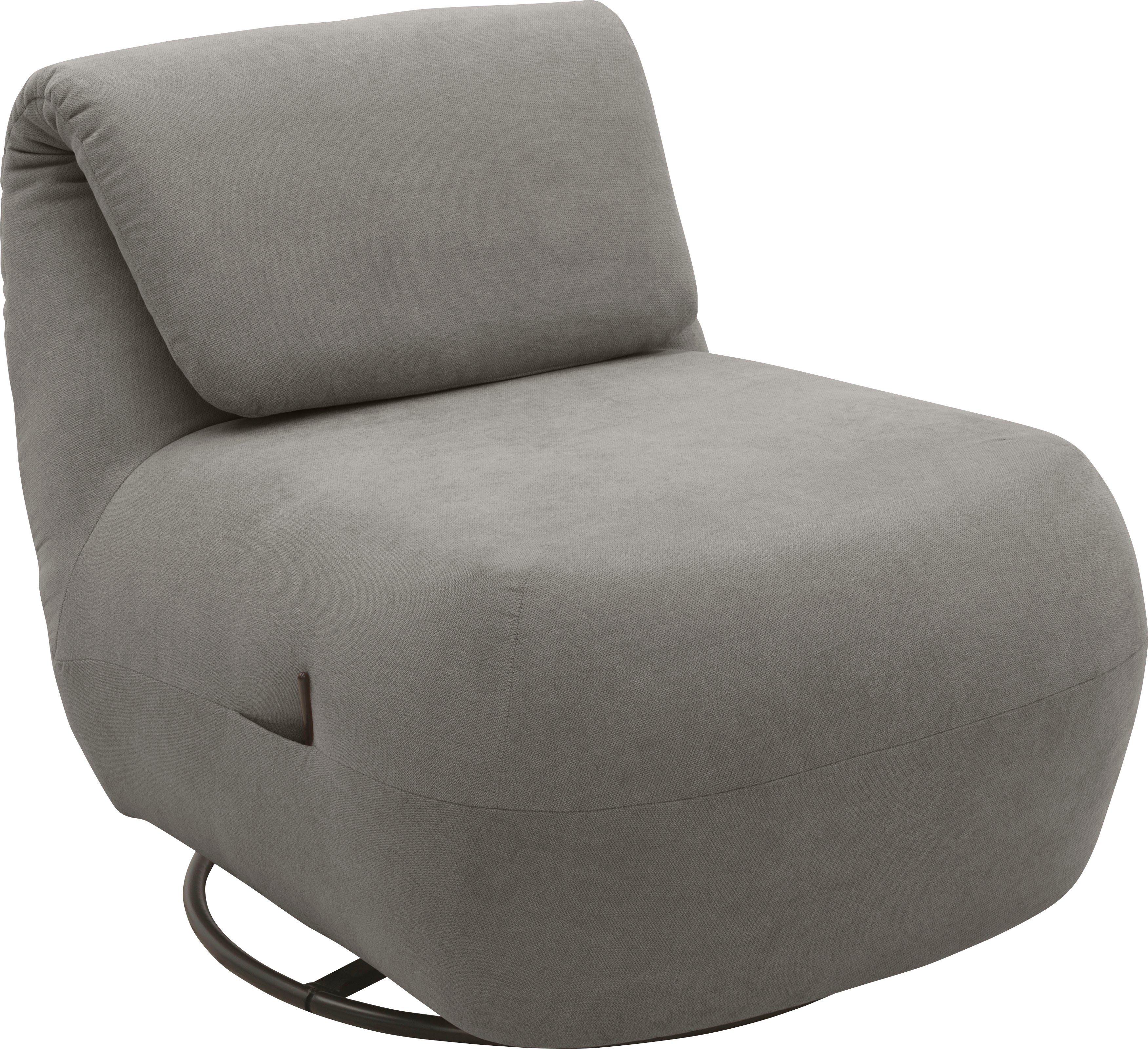 andas Relaxfauteuil Emberson stoel, rugleuning opklapbaar, draaistoel Verstelbare rugleuning, draaifunctie, naar keuze ook Swivel (wip) functie