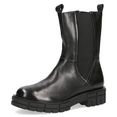 caprice chelsea-boots in prettig model zwart
