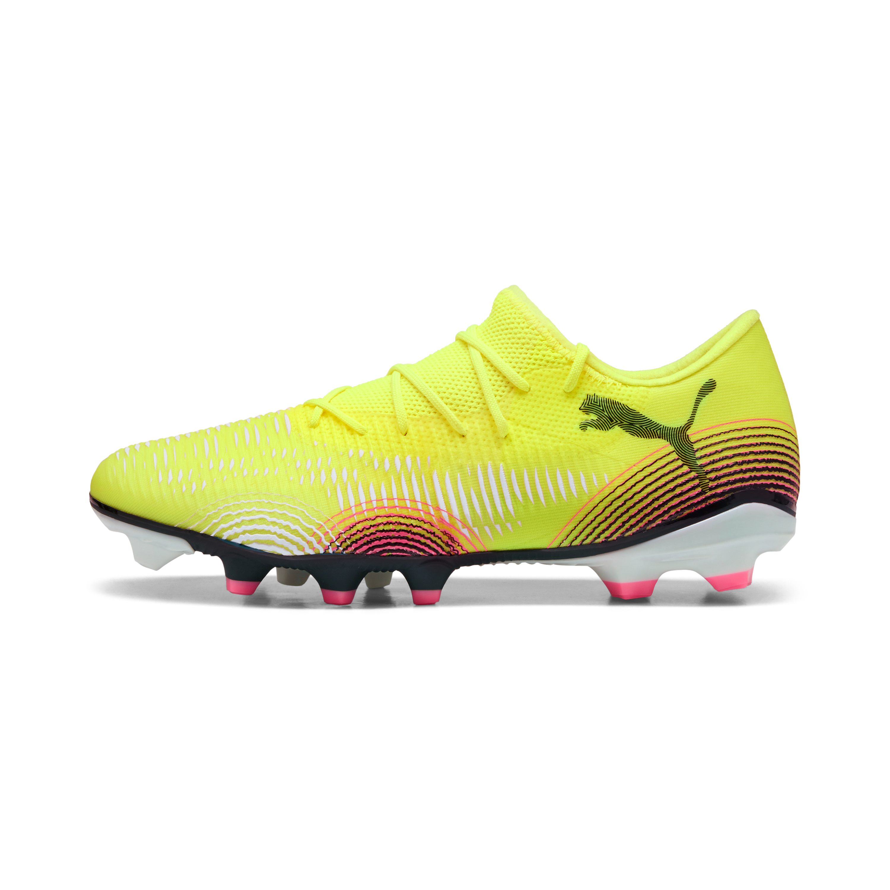 PUMA Voetbalschoenen FUTURE 8 MATCH LOW FG/AG unisex zaalvoetbalschoenen maat 41 geel