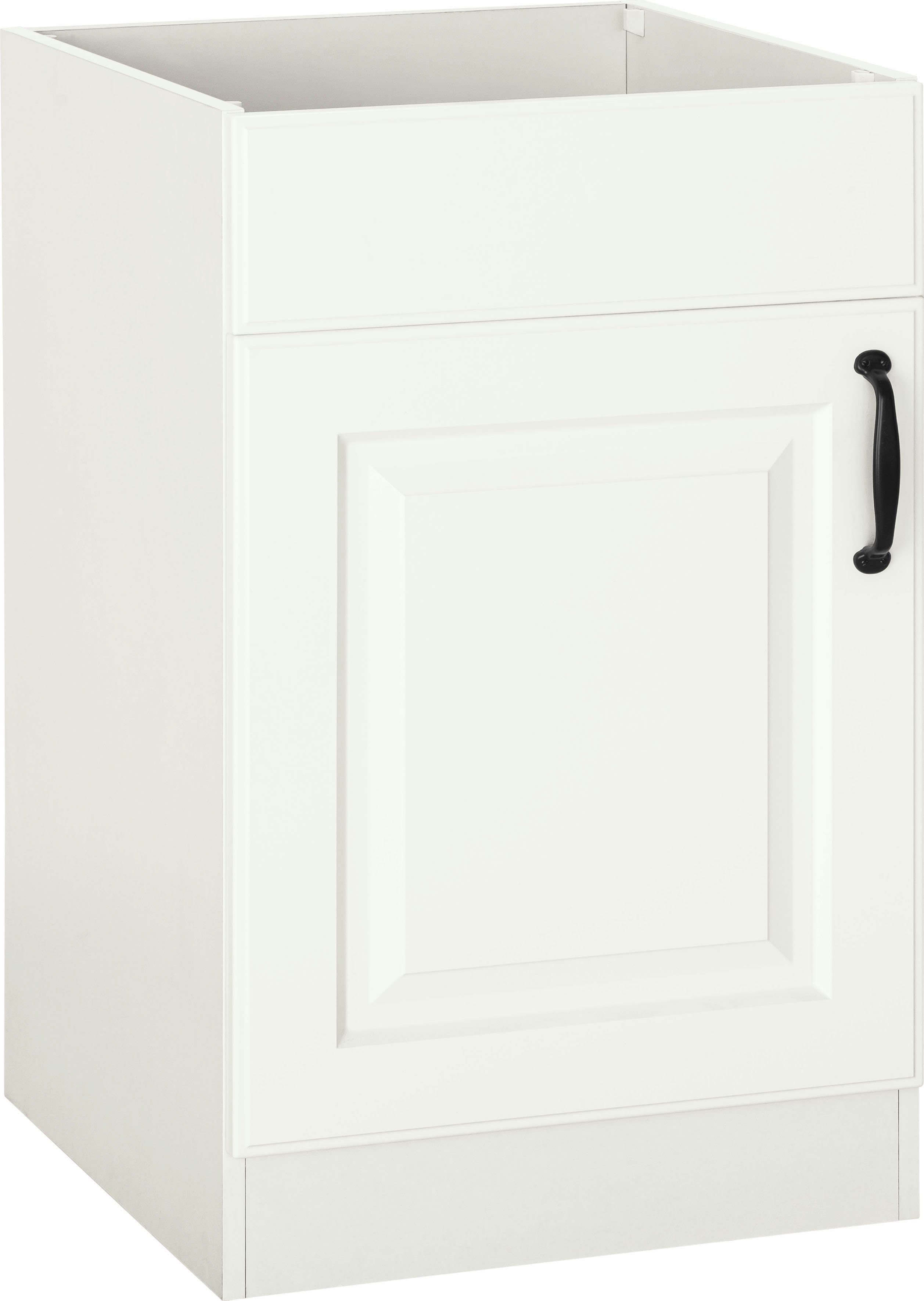 wiho Küchen Gootsteenkast Erla 50 cm breed met paneelfront, zonder werkblad